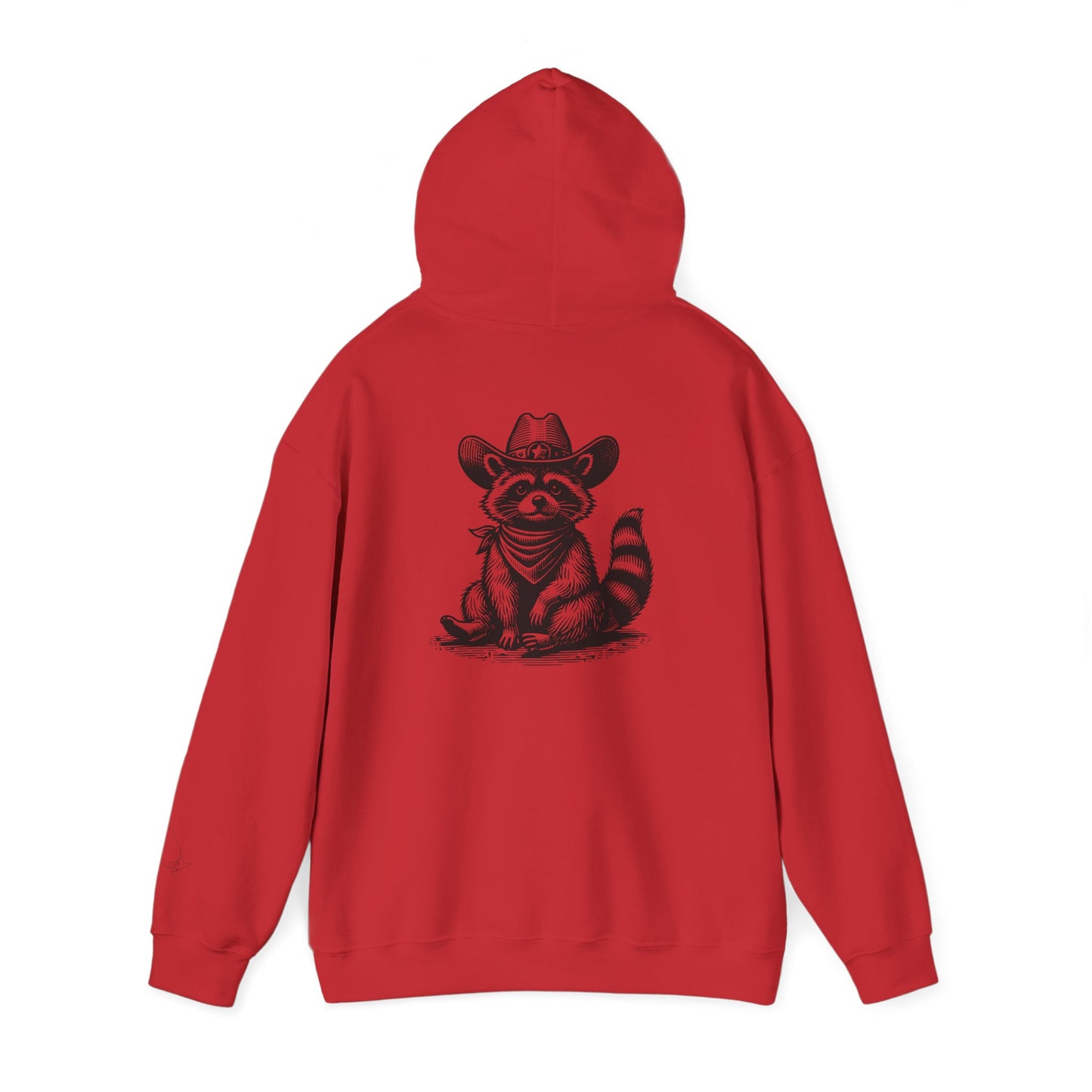 Cowboy Raccoon unisex hoodie