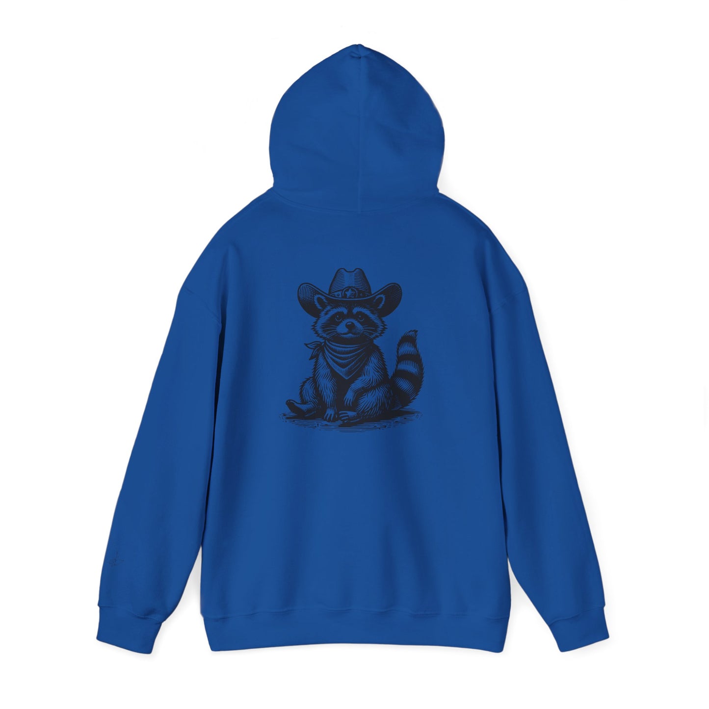Cowboy Raccoon unisex hoodie