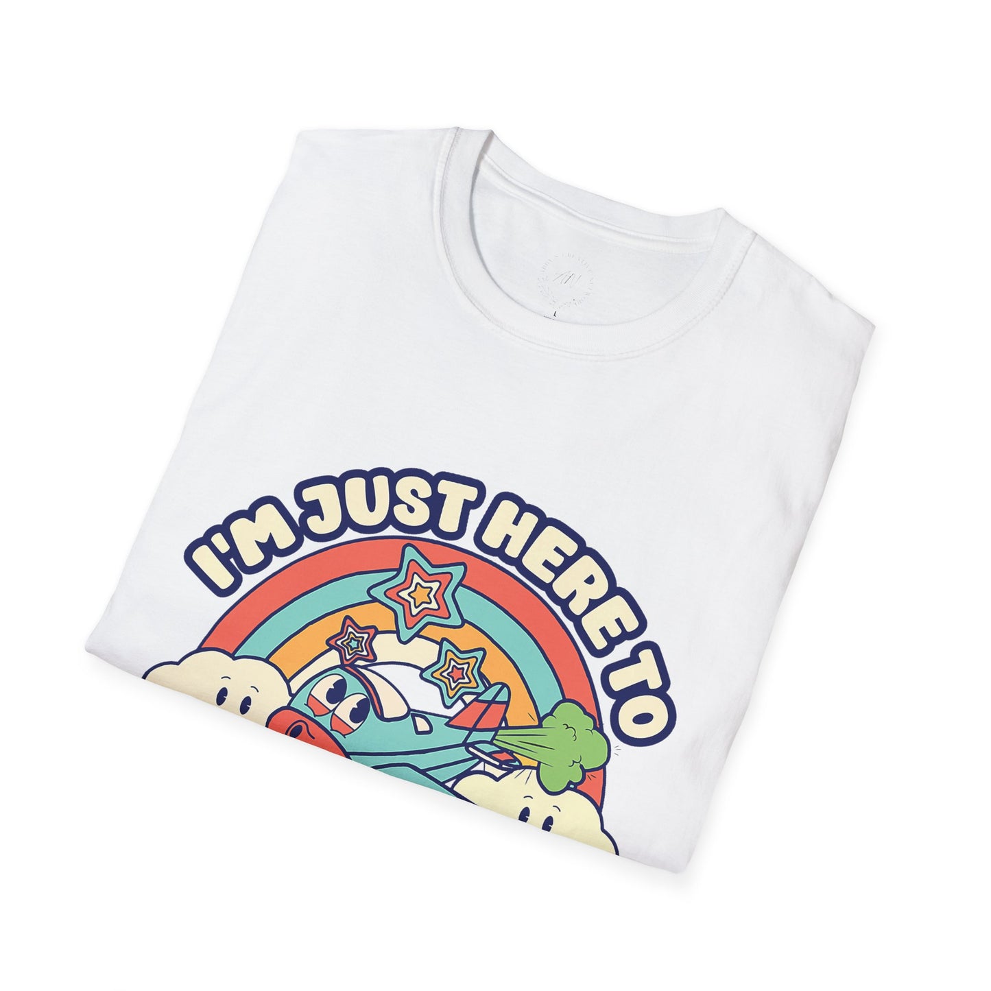 Here To Crop Dust Tee