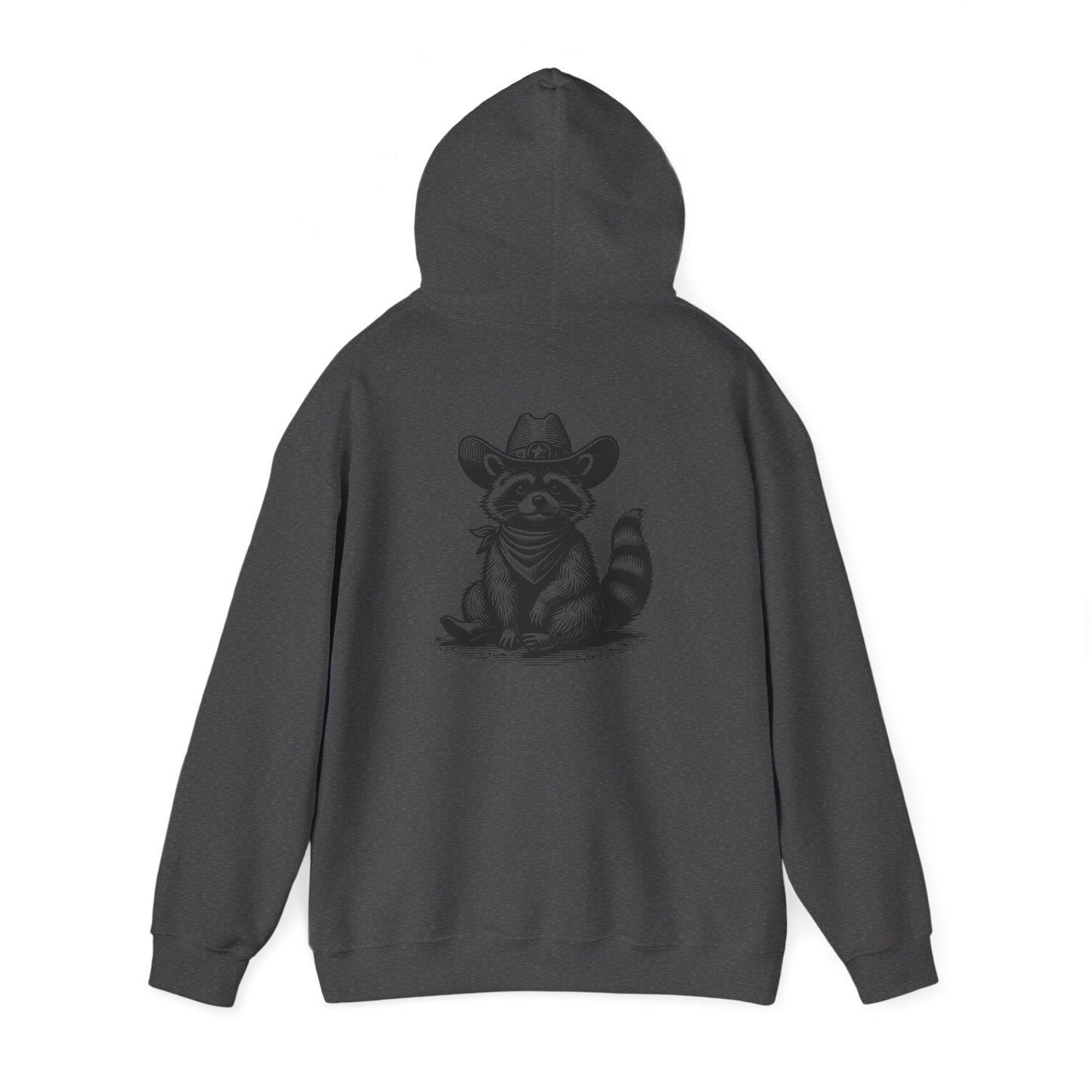 Cowboy Raccoon unisex hoodie
