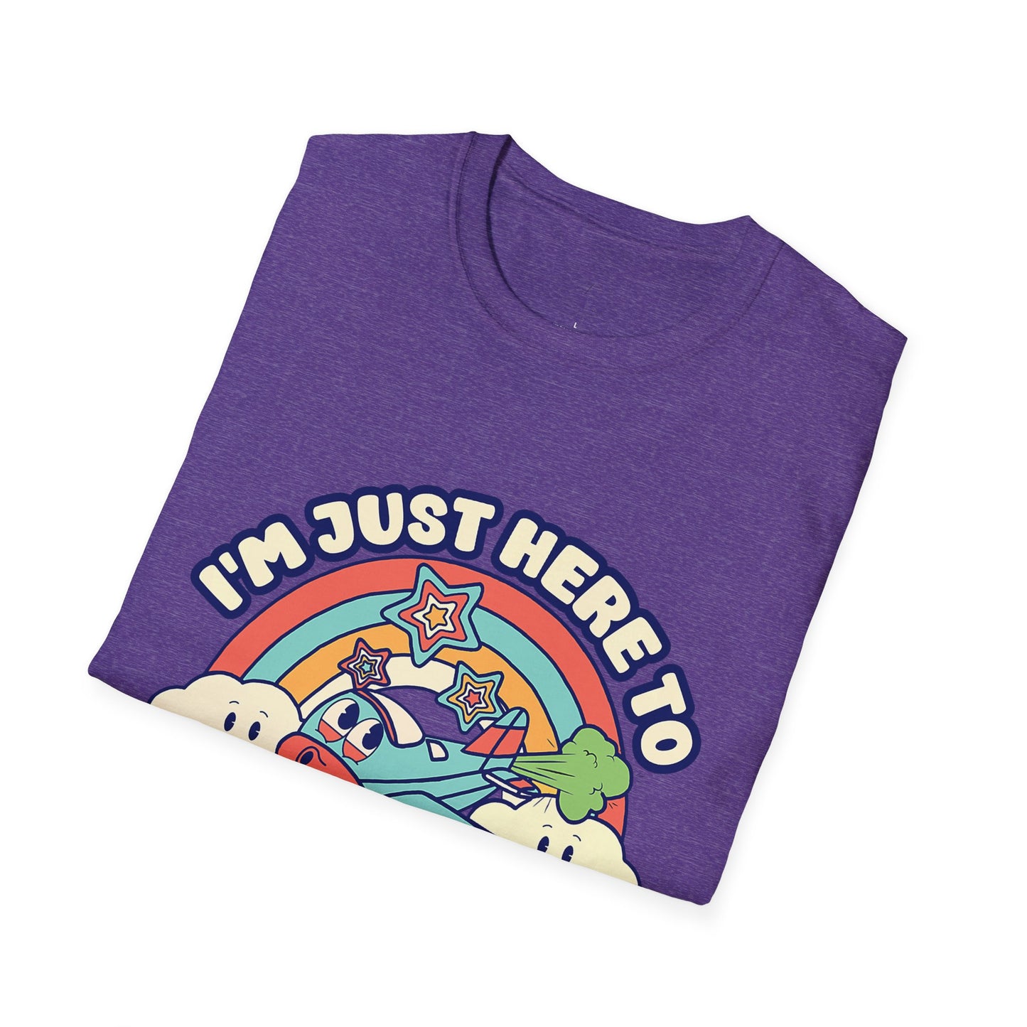 Here To Crop Dust Tee