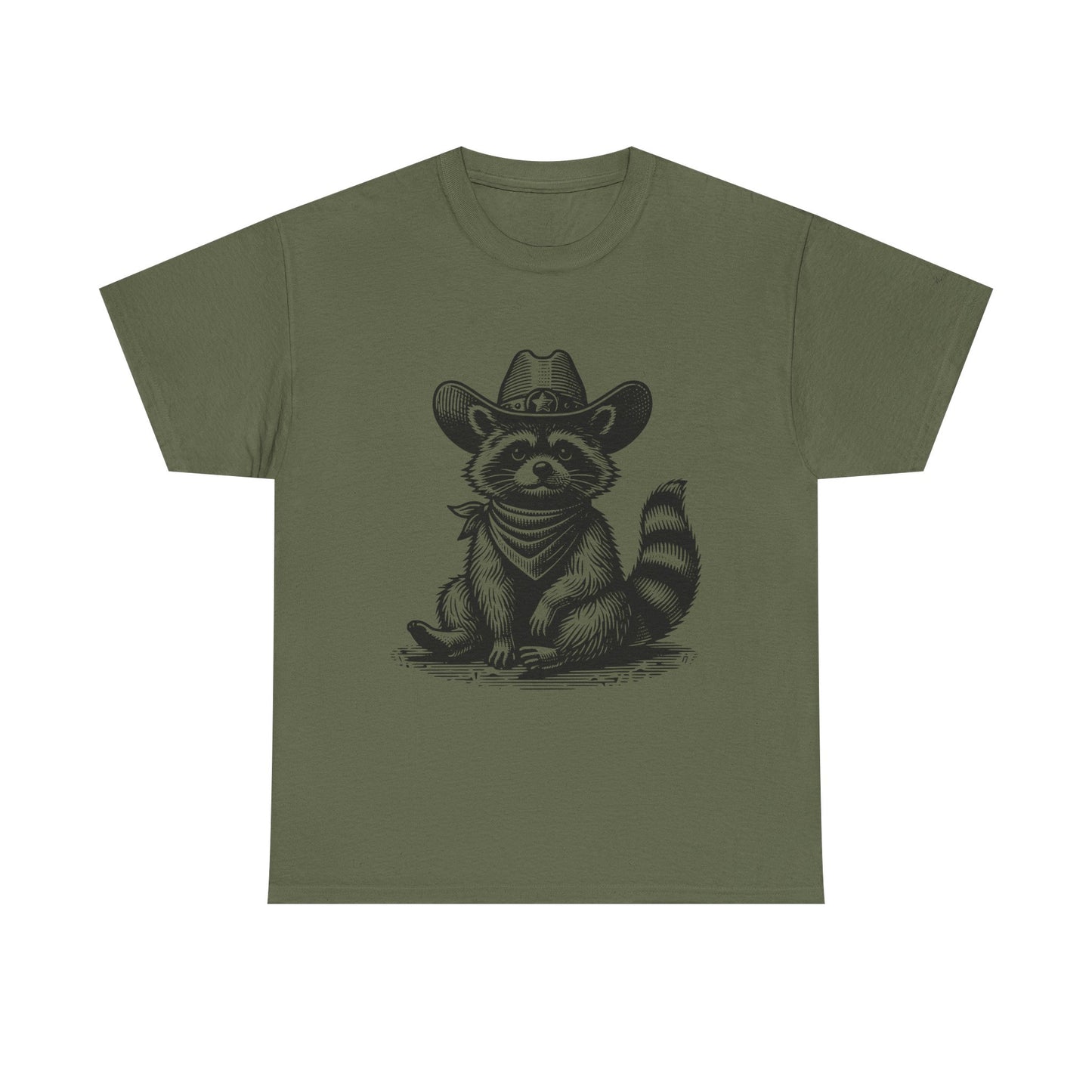 Cowboy Raccoon Unisex Tee