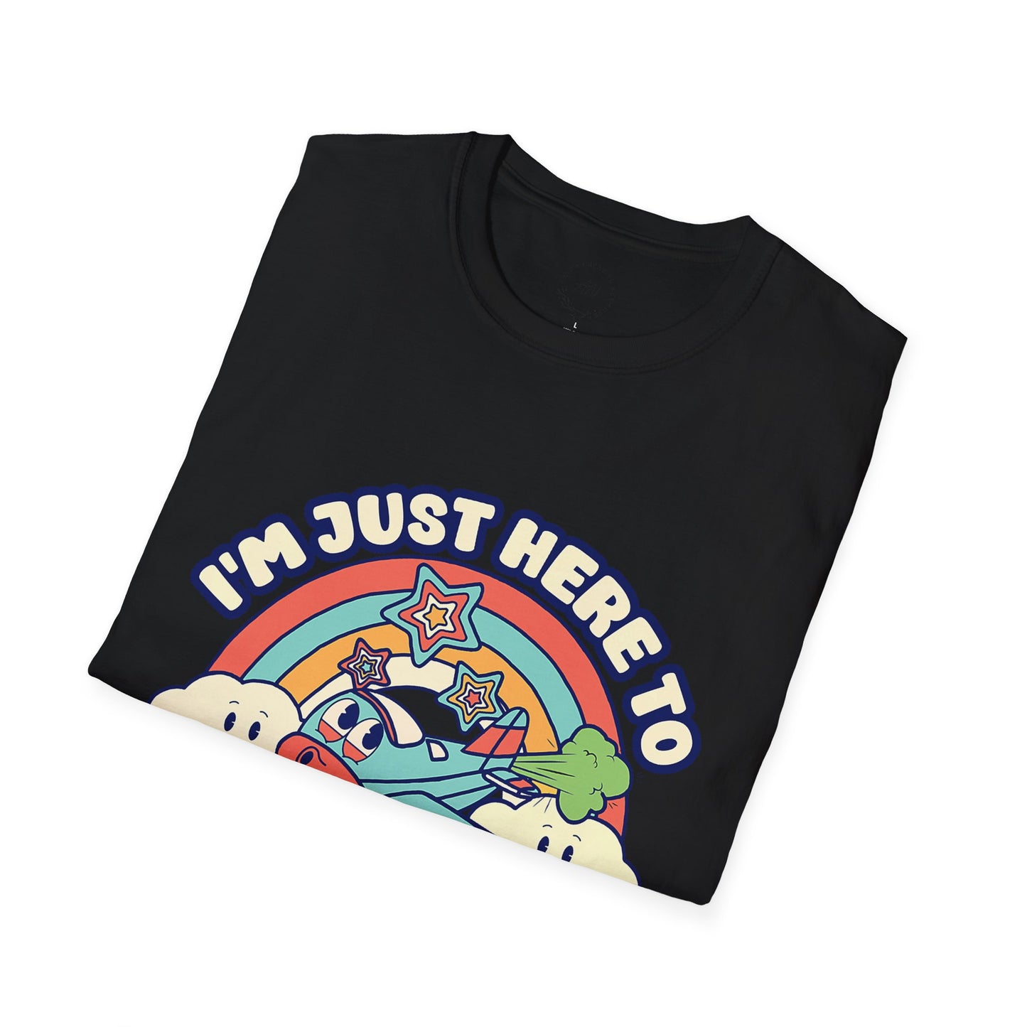 Here To Crop Dust Tee