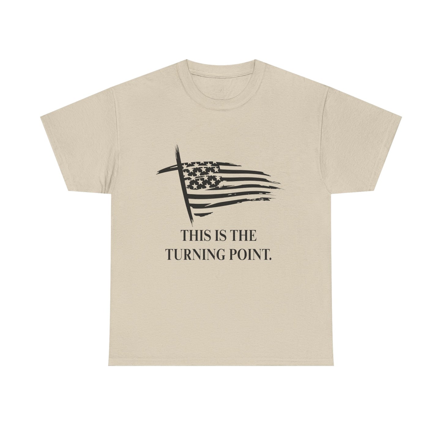 Turning Point Cross Flag - Unisex Tee