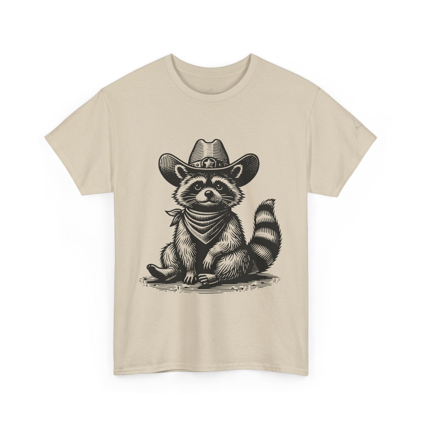 Cowboy Raccoon Unisex Tee
