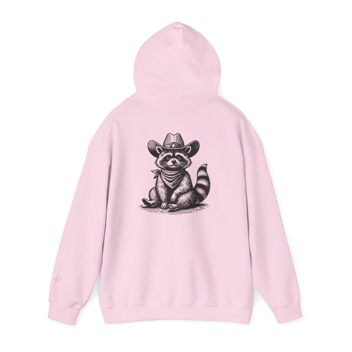 Cowboy Raccoon unisex hoodie