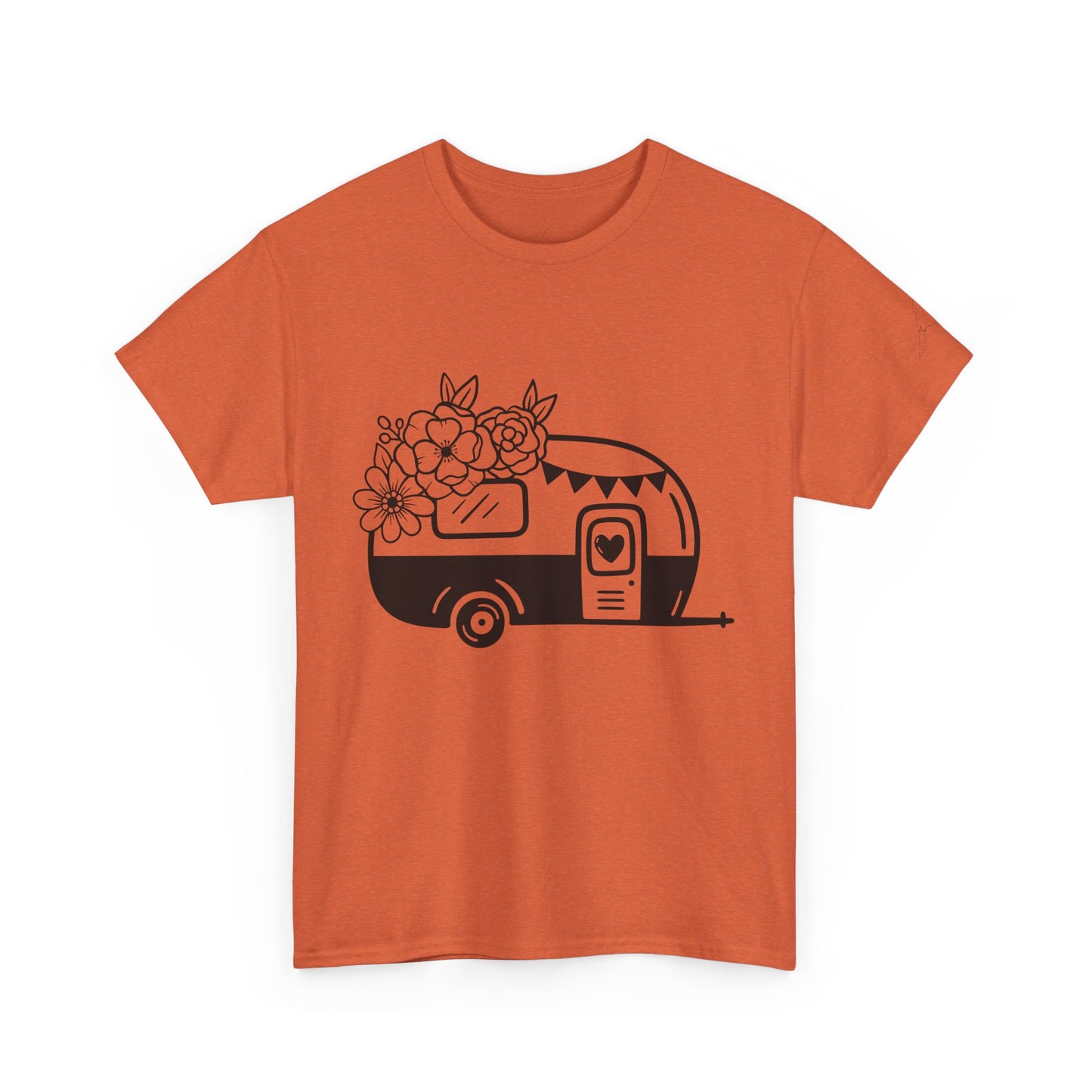 Floral Vintage Camper Tee