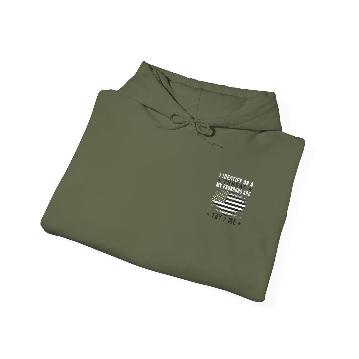 Identify As A Threat unisex hoodie