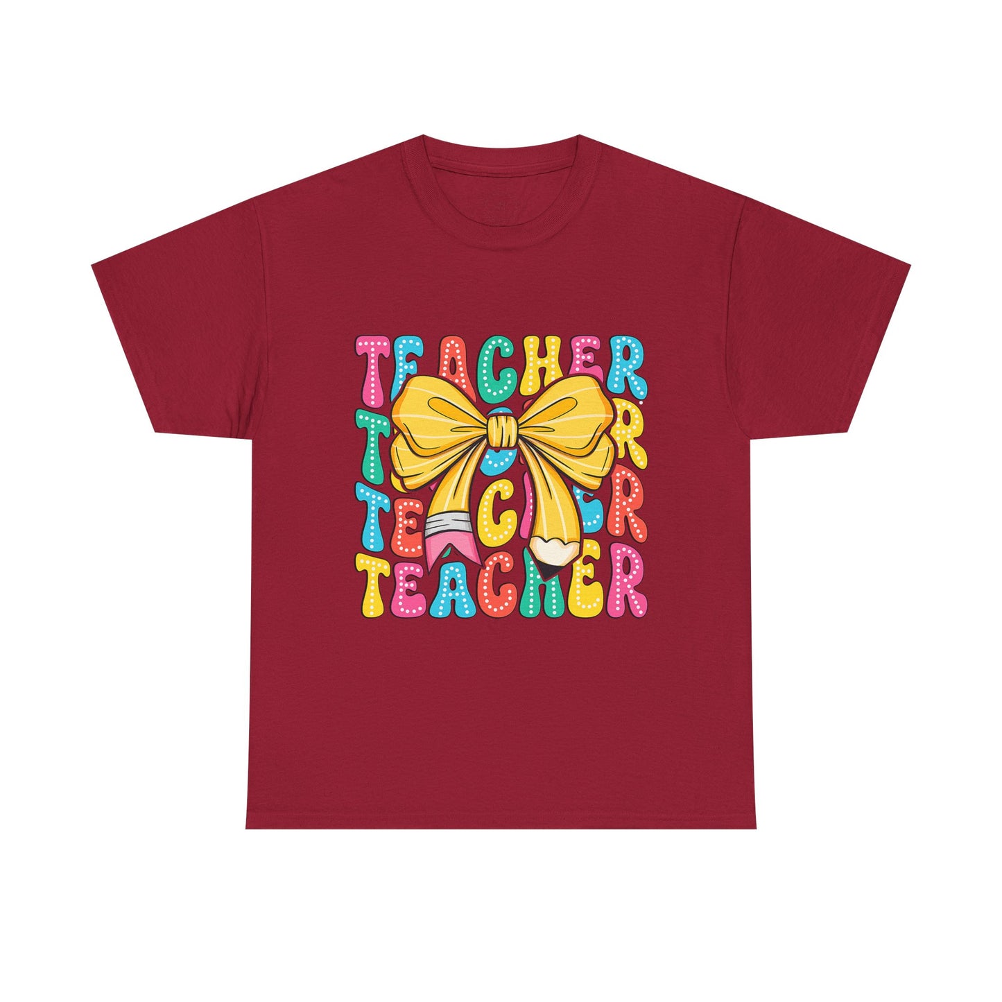 Cute Teacher Appreciation Tee, Unisex Teacher Shirt, Back to School Gift, Classroom Humor T-Shirt, Fun Teacher Gift