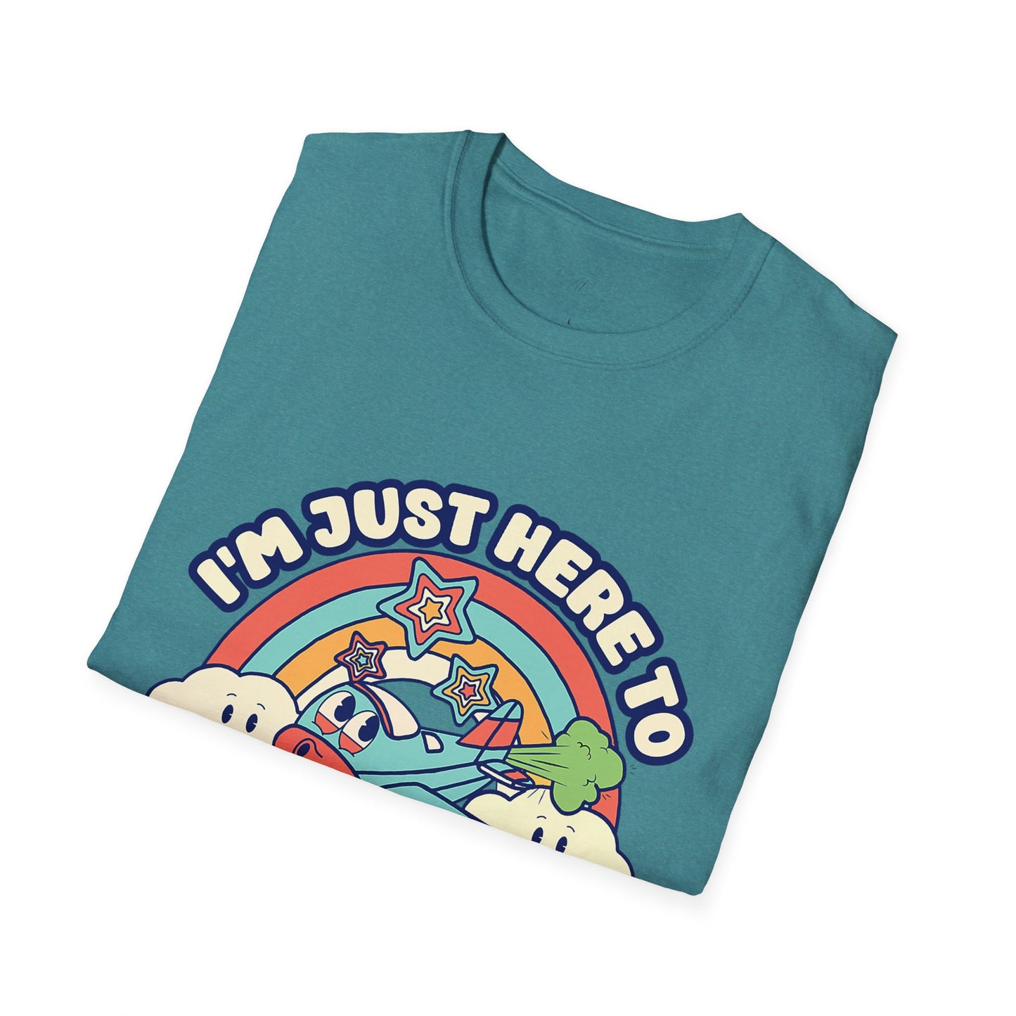 Here To Crop Dust Tee