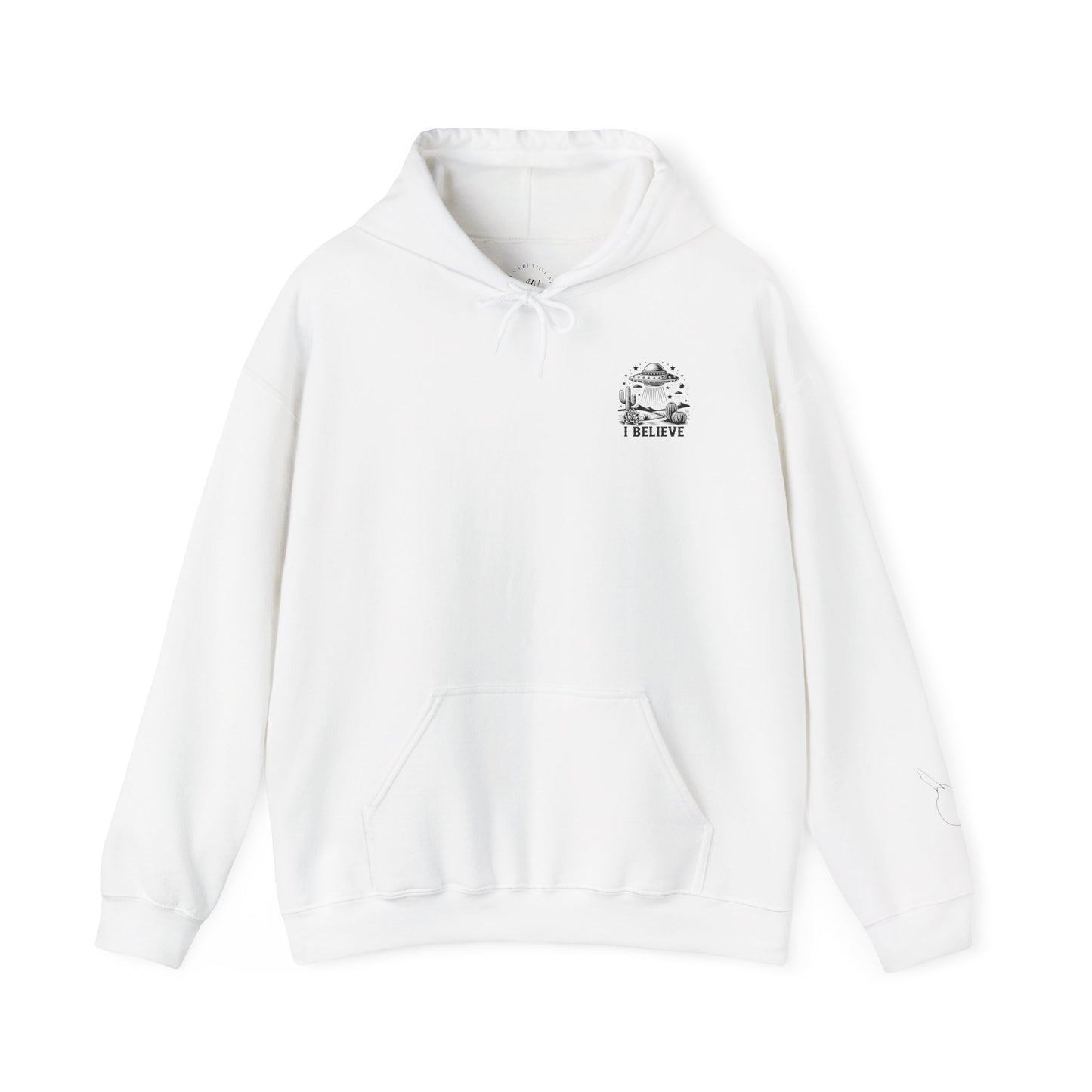 I believe ufo unisex hoodie