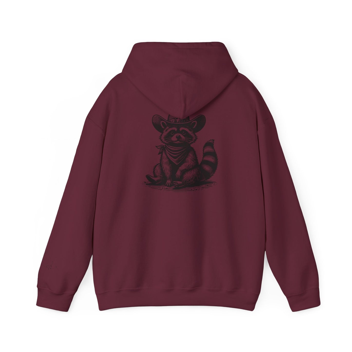 Cowboy Raccoon unisex hoodie