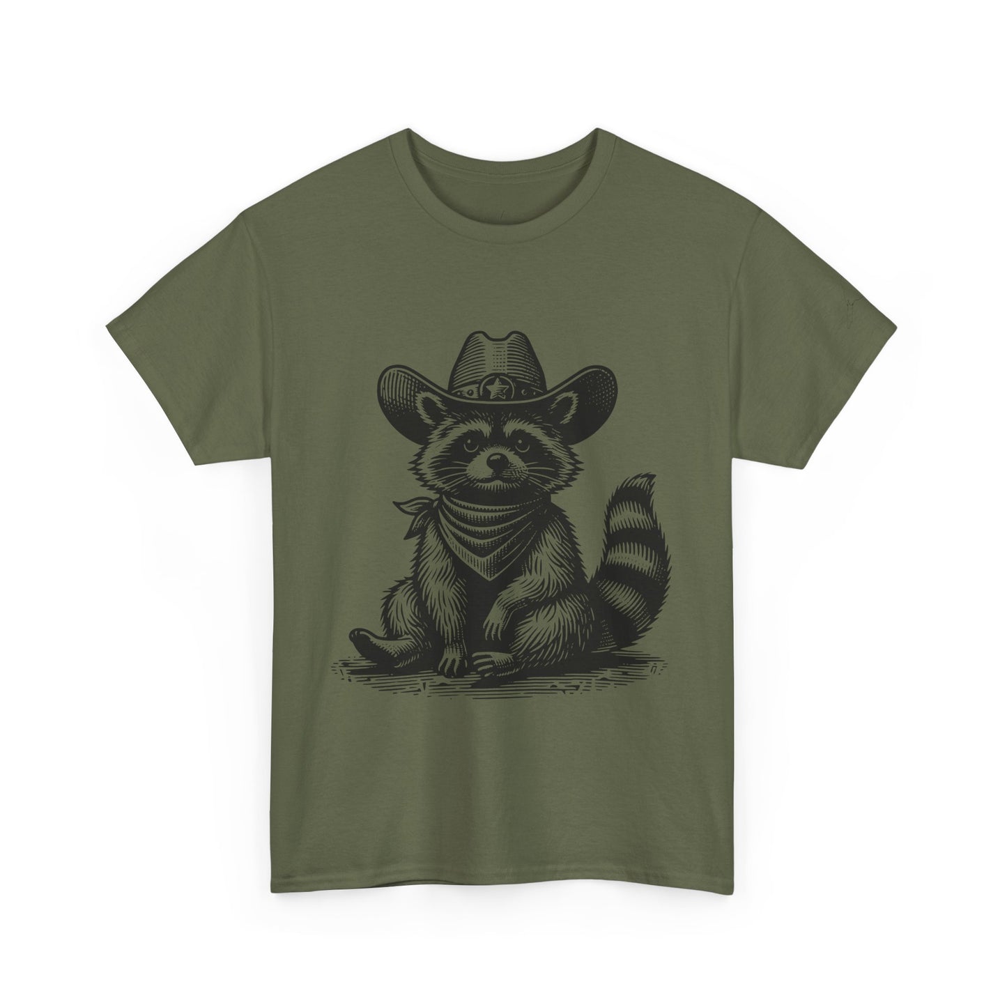 Cowboy Raccoon Unisex Tee