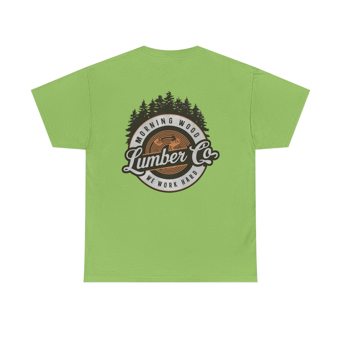 Morning Wood Lumber Co unisex tee