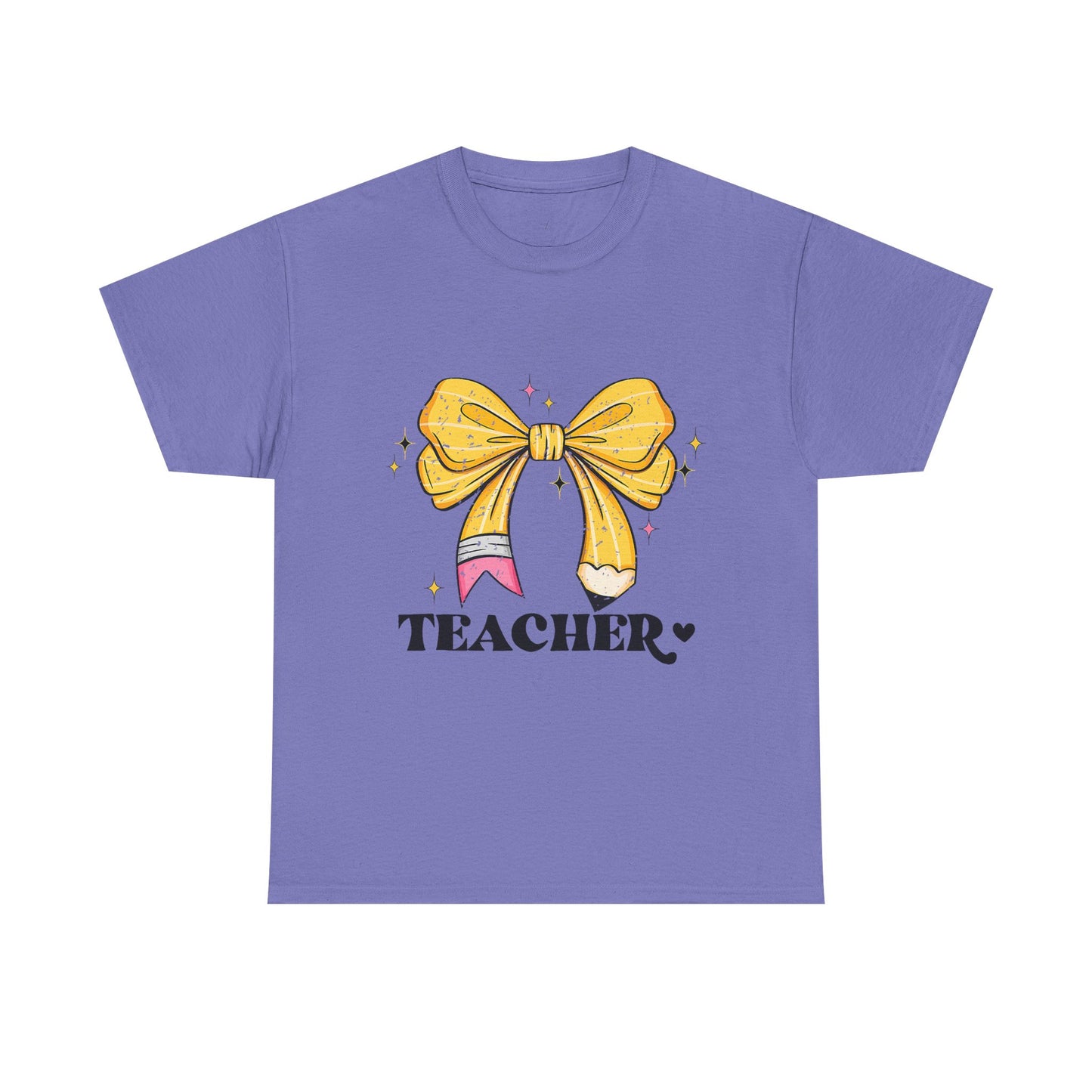 Teacher Pencil Bow unisex t-shirt