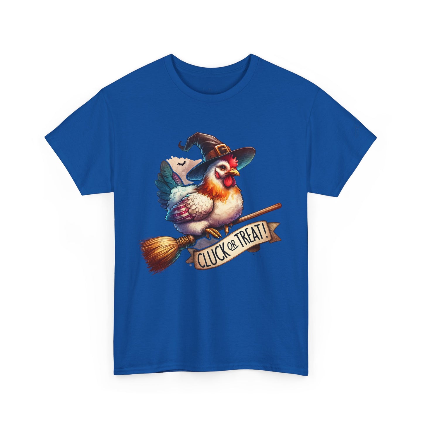Cluck Or Treat Chicken Witch Tee