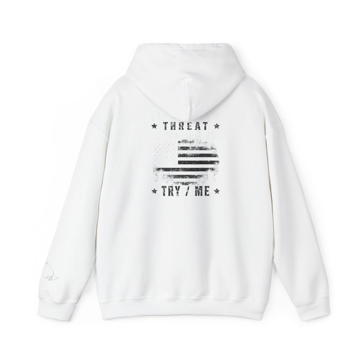 Identify As A Threat unisex hoodie