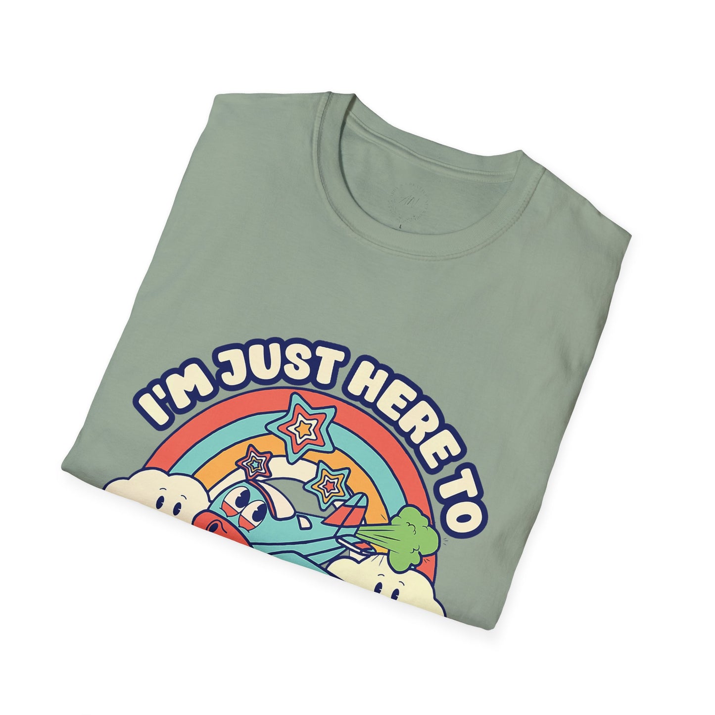 Here To Crop Dust Tee