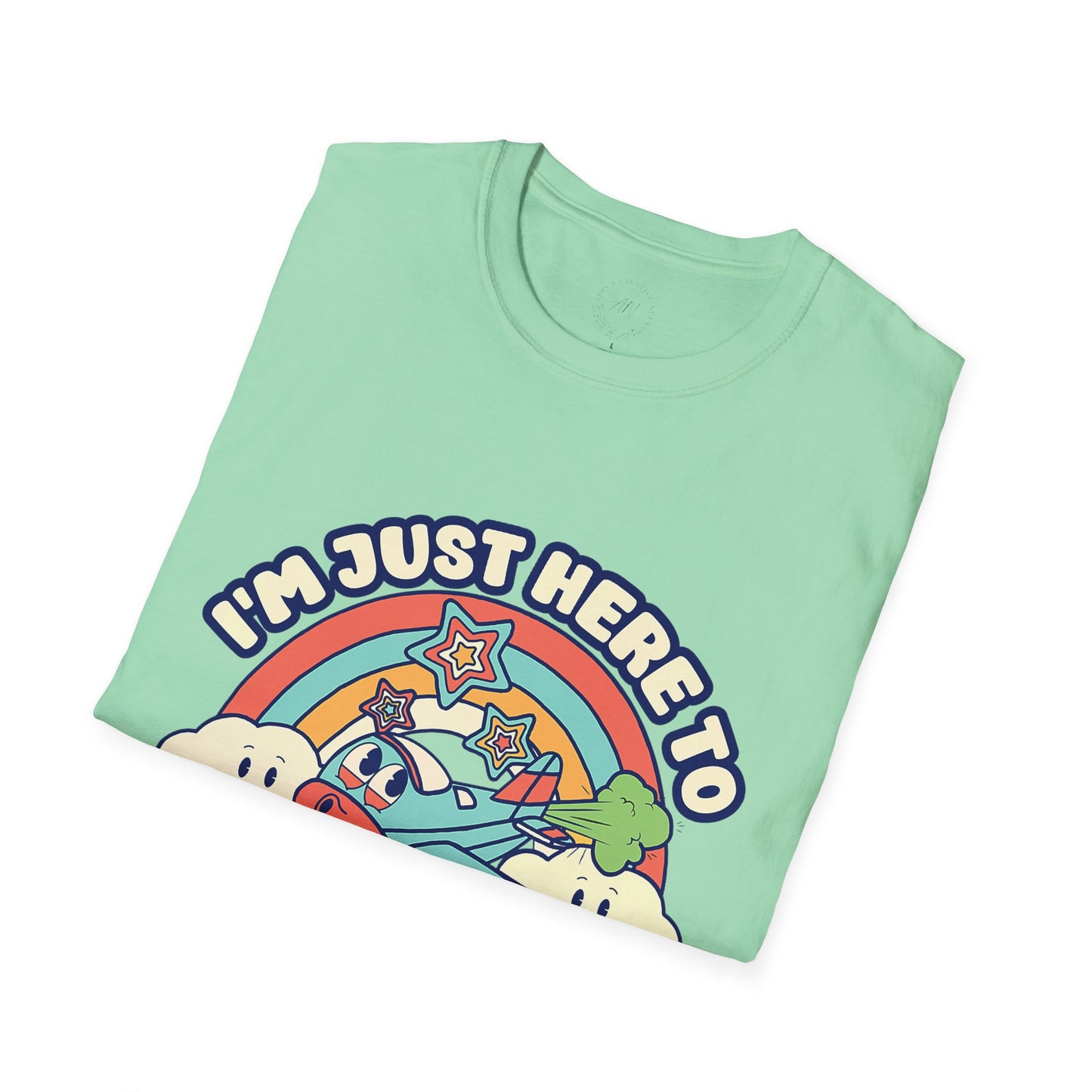 Here To Crop Dust Tee