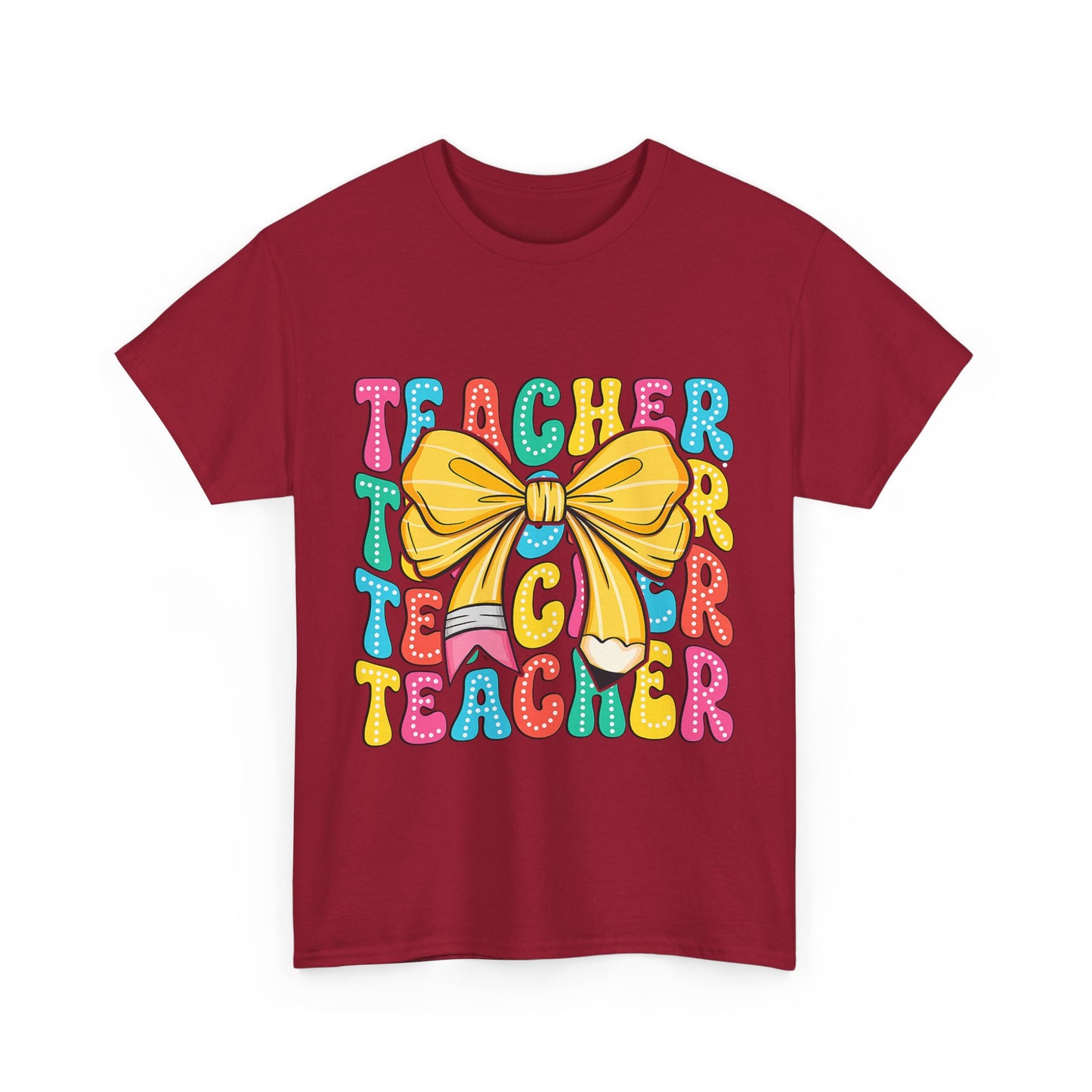 Cute Teacher Appreciation Tee, Unisex Teacher Shirt, Back to School Gift, Classroom Humor T-Shirt, Fun Teacher Gift