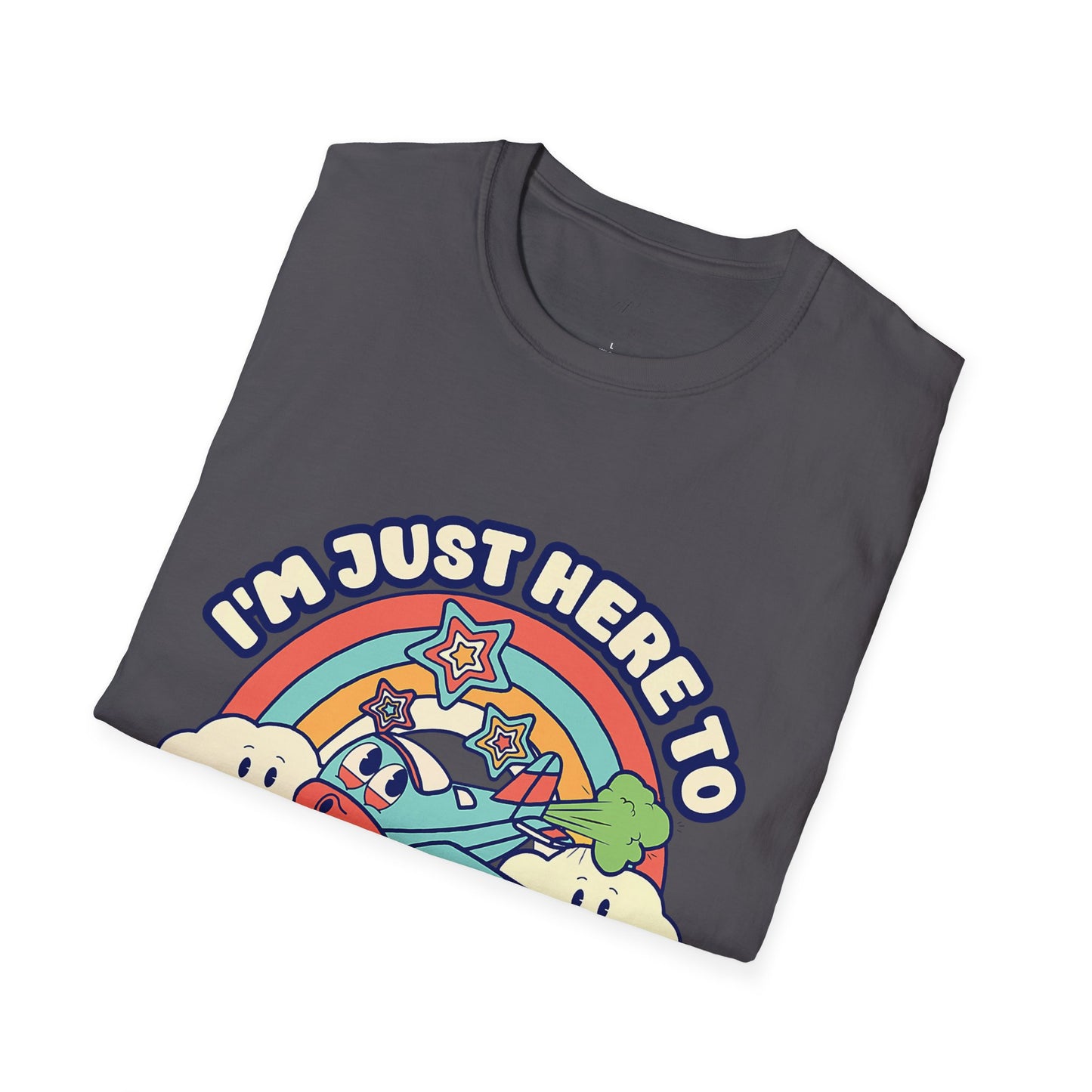 Here To Crop Dust Tee