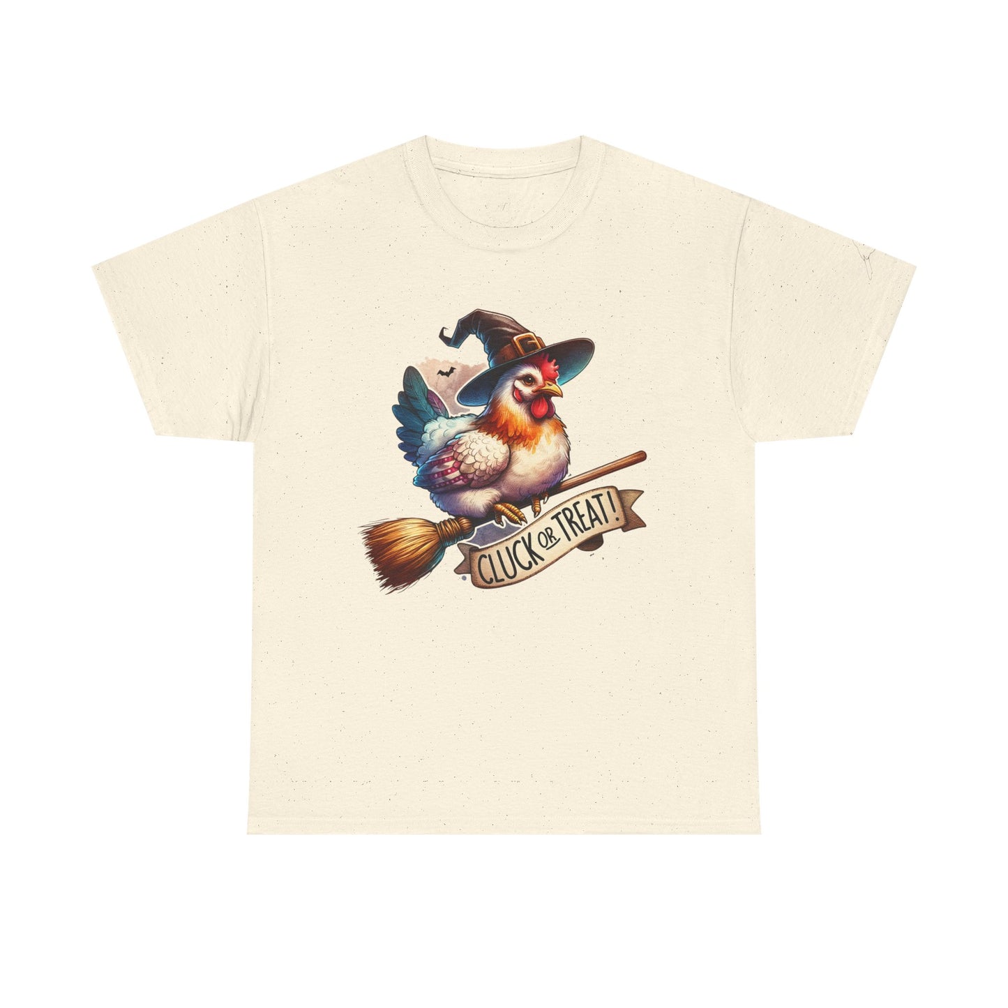 Cluck Or Treat Chicken Witch Tee