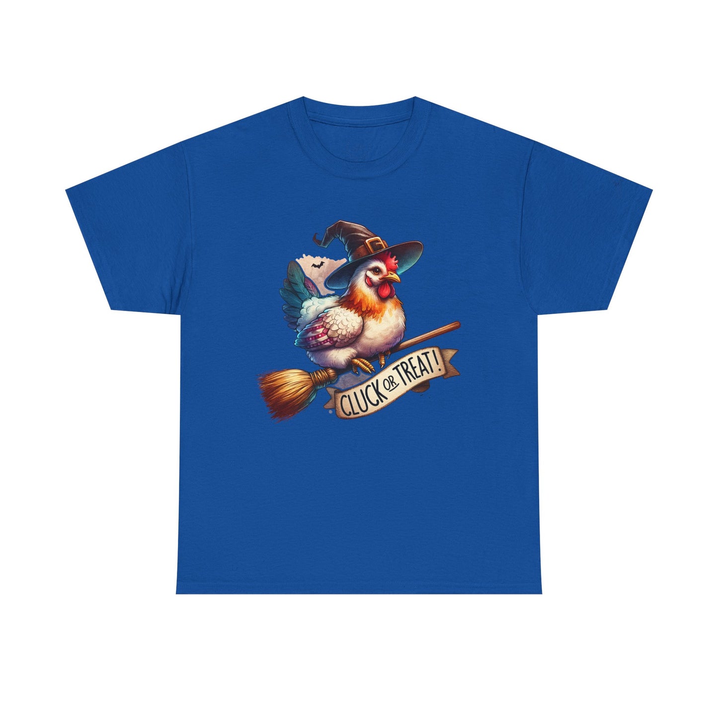 Cluck Or Treat Chicken Witch Tee