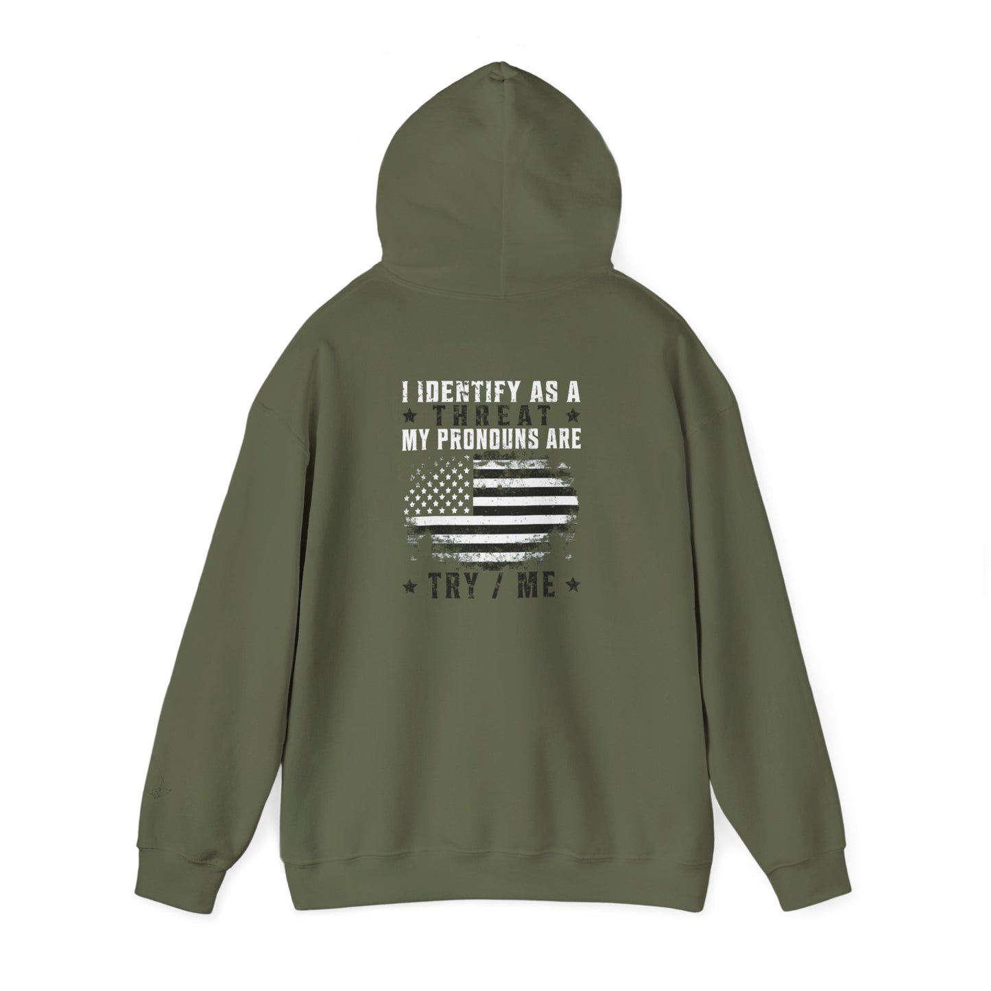 Identify As A Threat unisex hoodie