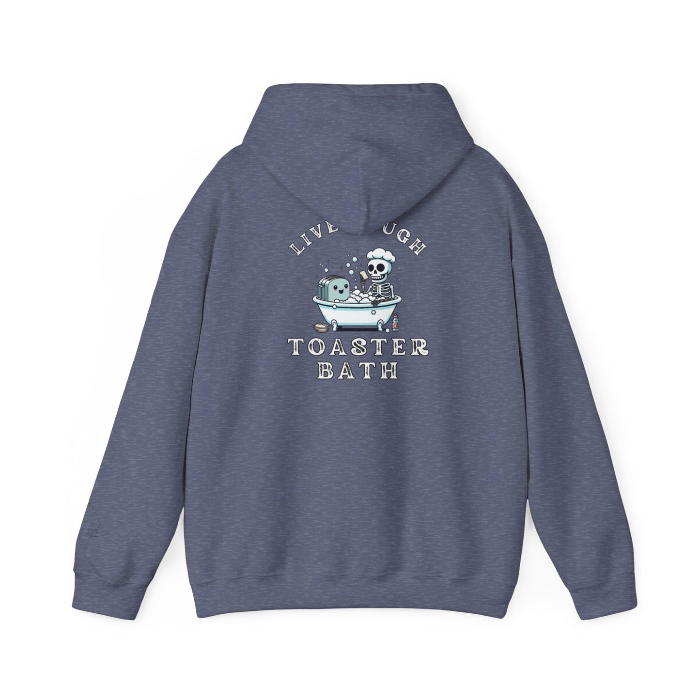 Live Laugh Toaster Bath unisex hoodie