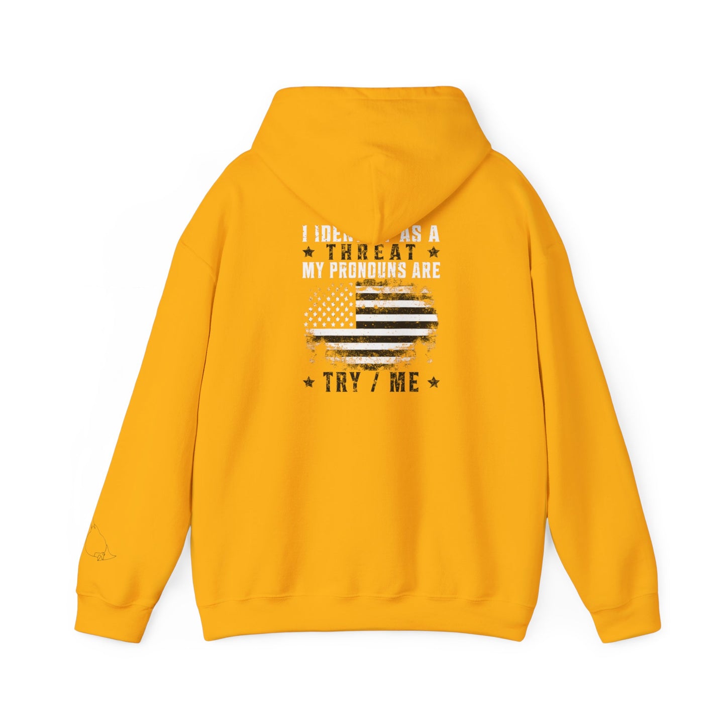 Identify As A Threat unisex hoodie