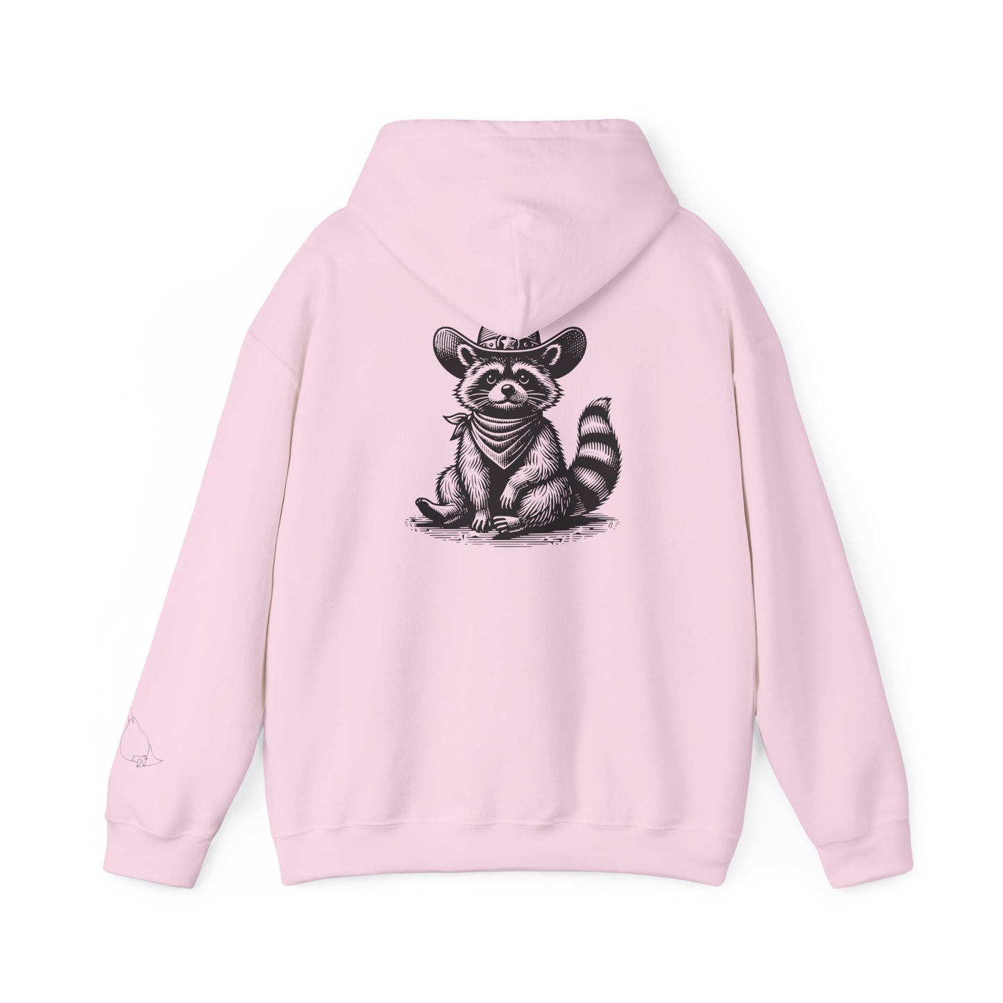 Cowboy Raccoon unisex hoodie