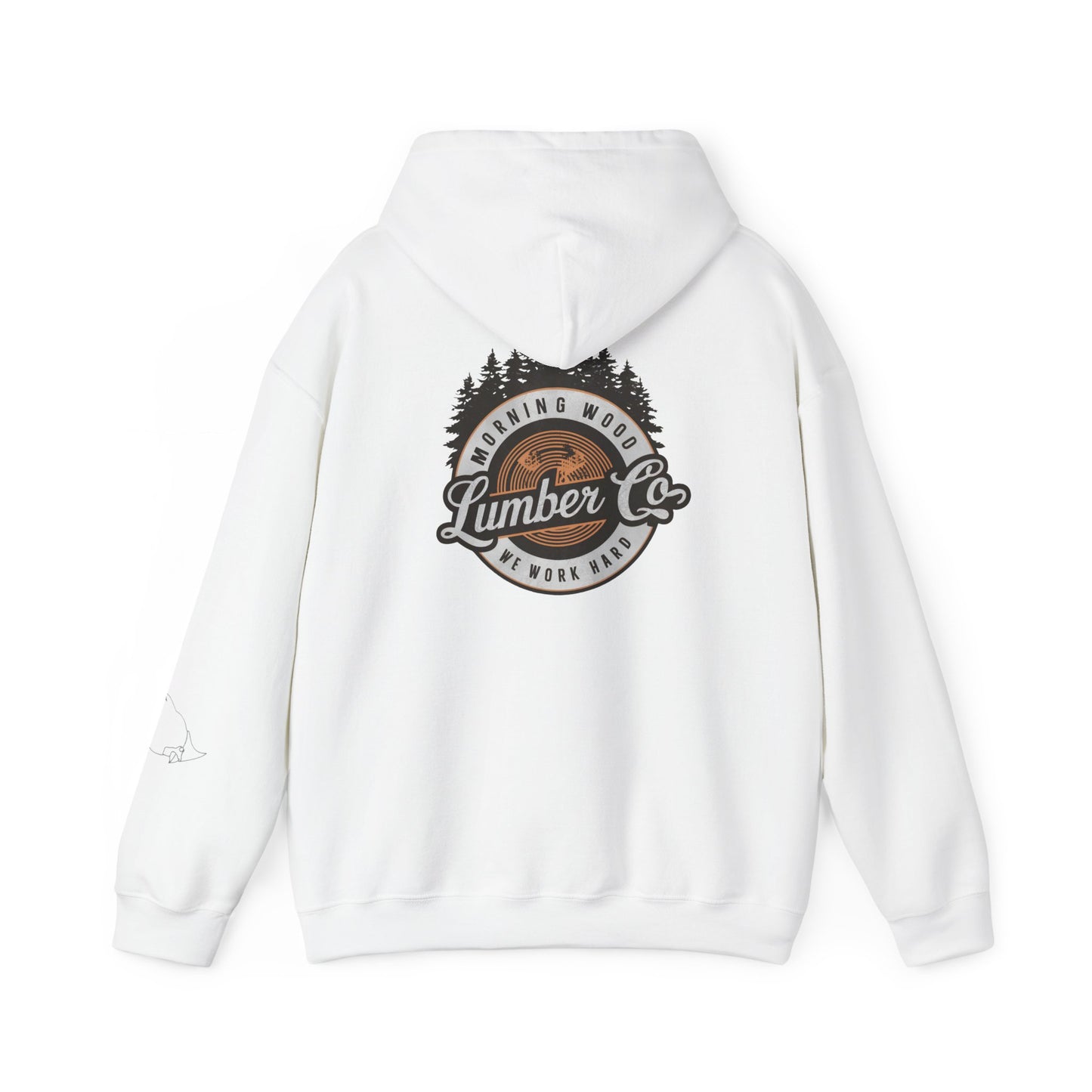 Morning Wood Lumber Co unisex hoodie