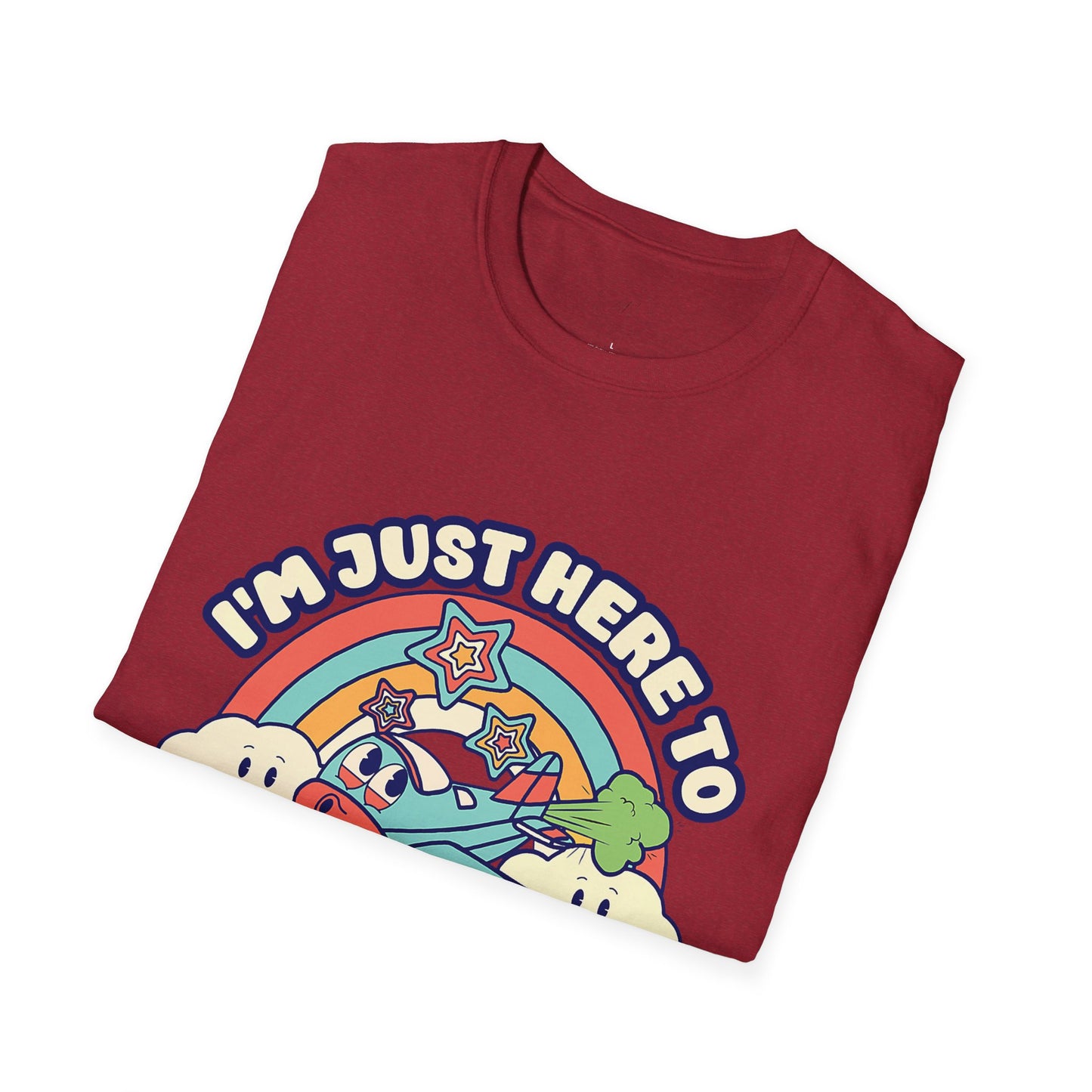 Here To Crop Dust Tee