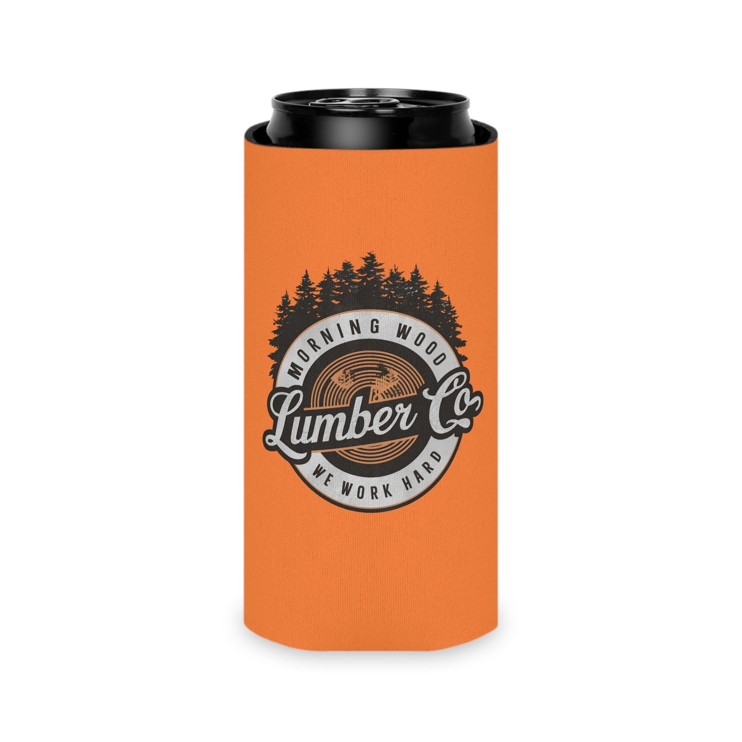 Morning Wood Lumber Co Can Cooler