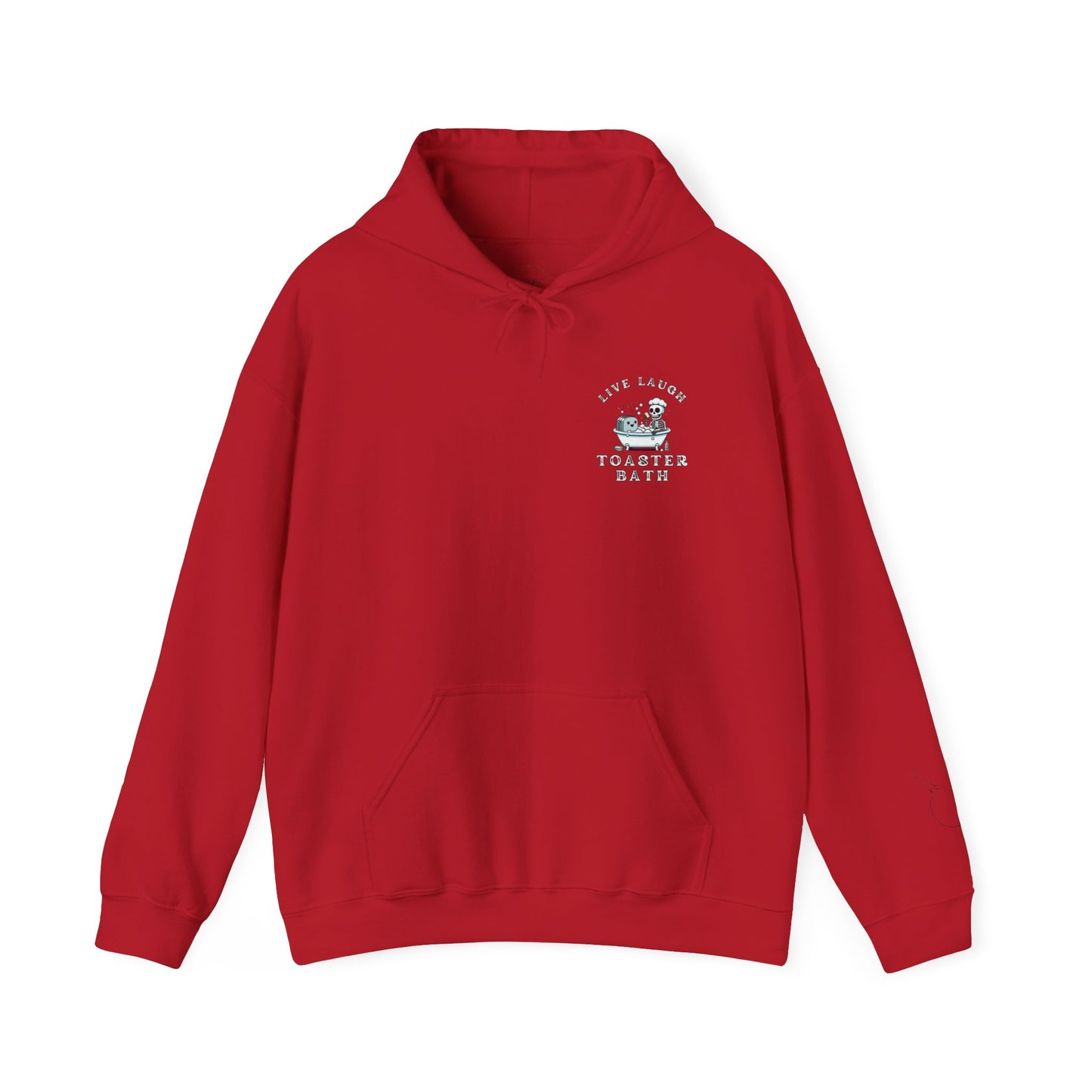 Live Laugh Toaster Bath unisex hoodie