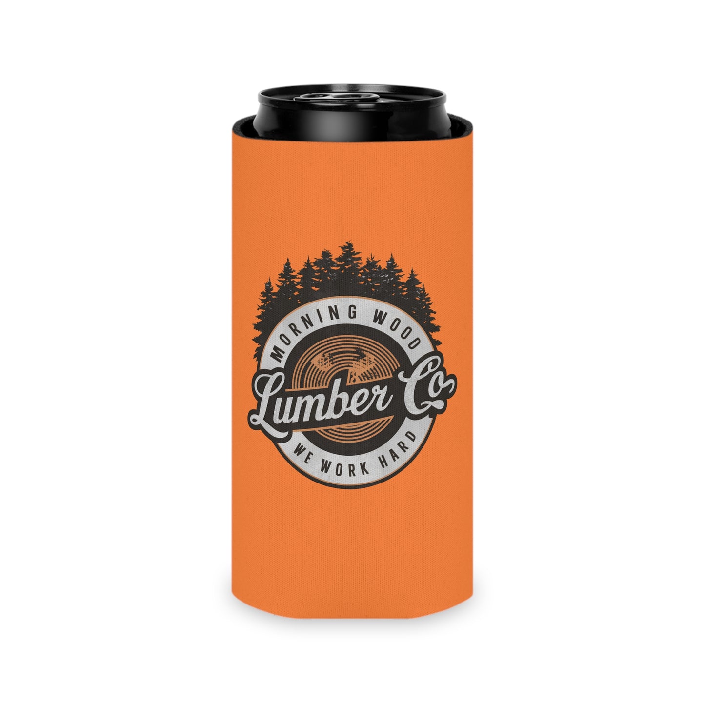 Morning Wood Lumber Co Can Cooler