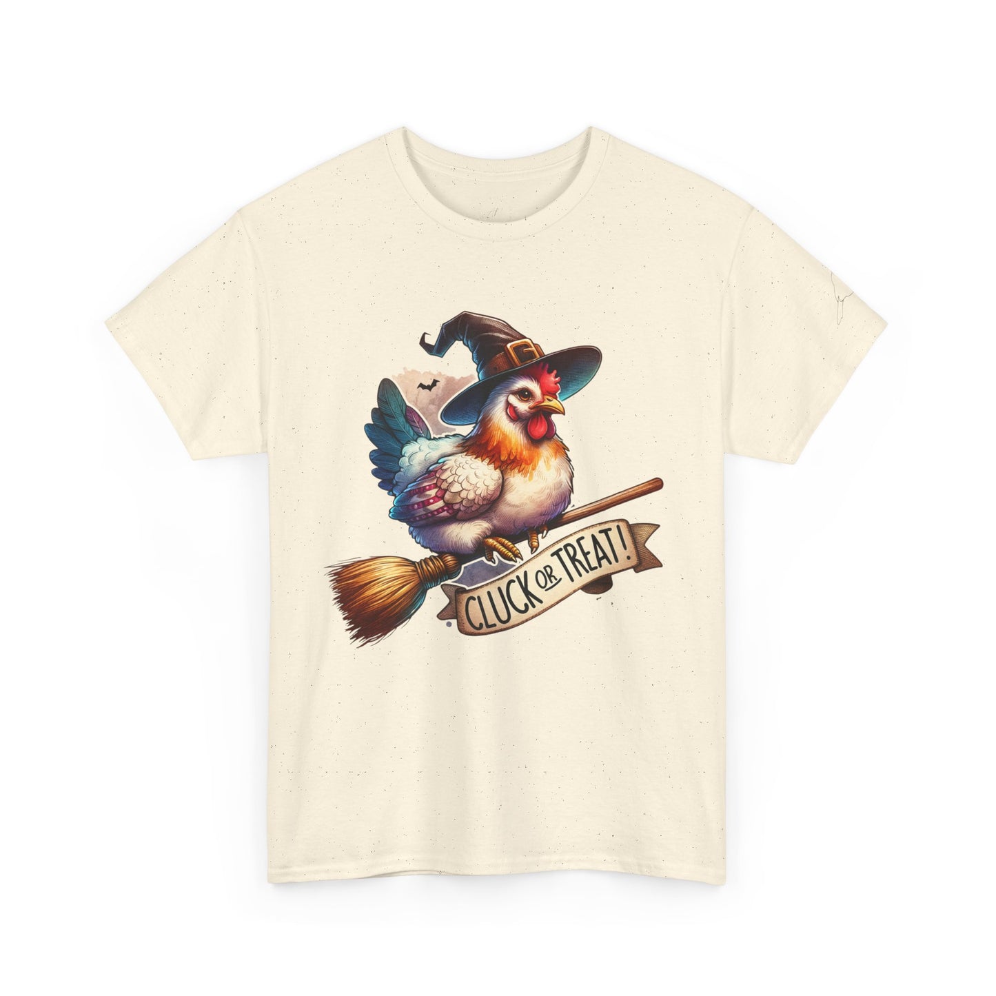 Cluck Or Treat Chicken Witch Tee