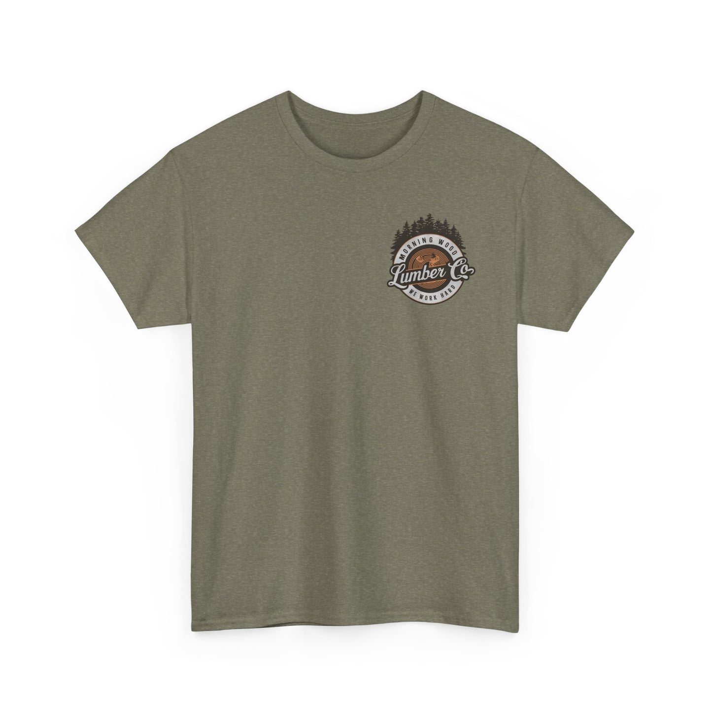 Morning Wood Lumber Co unisex tee