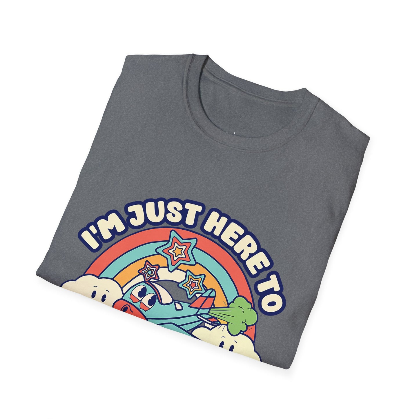 Here To Crop Dust Tee