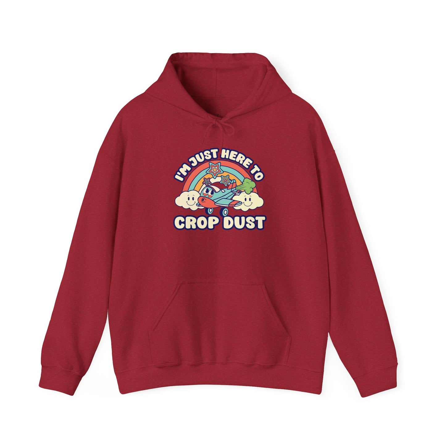 Funny Crop Dust Hoodie