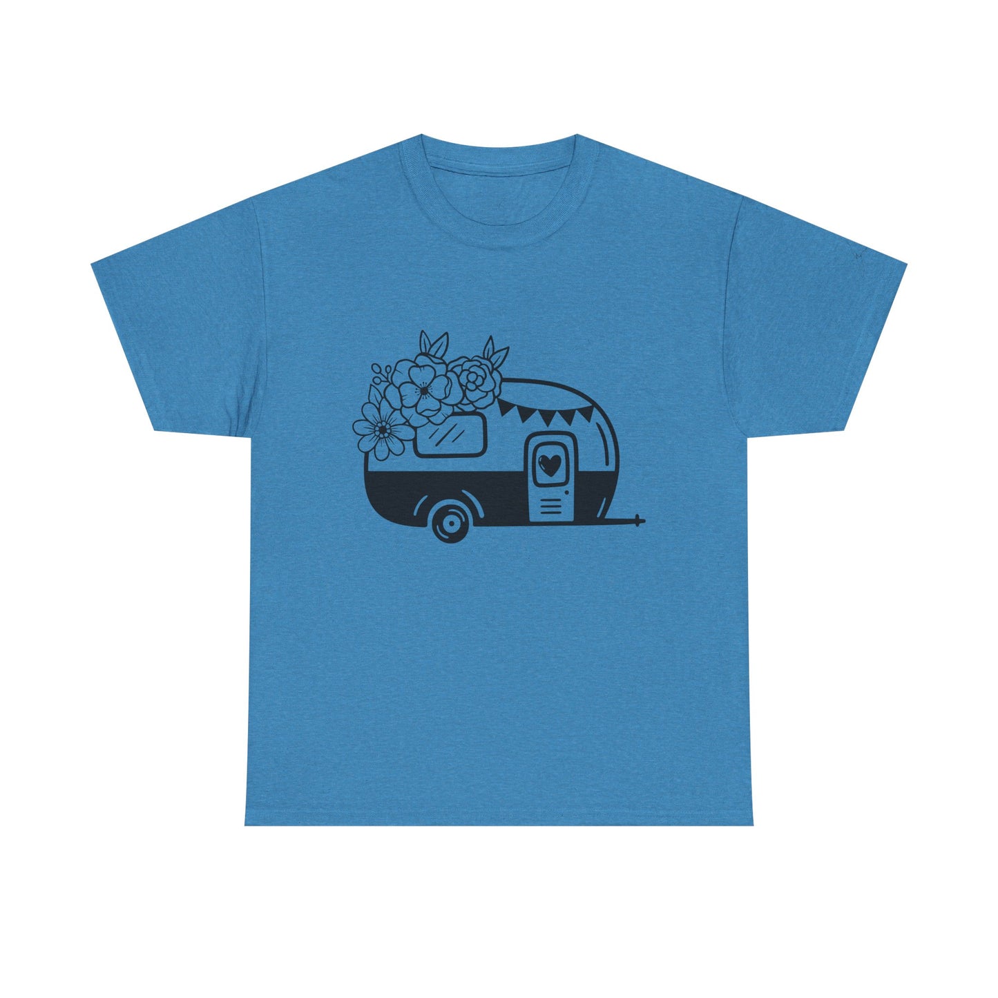 Floral Vintage Camper Tee