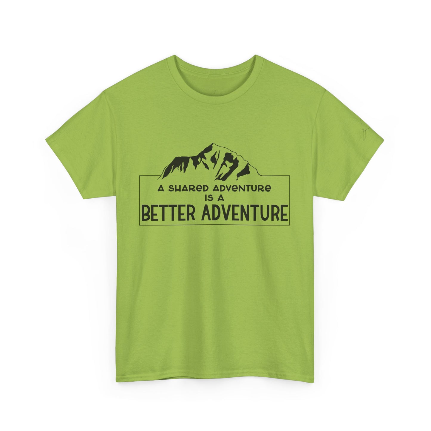 Shared adventure unisex tee