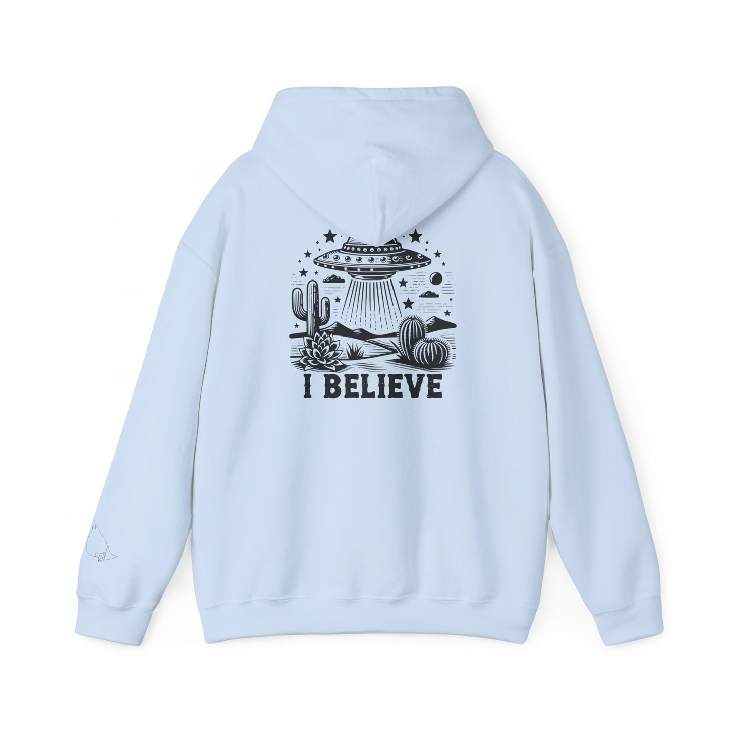 I believe ufo unisex hoodie