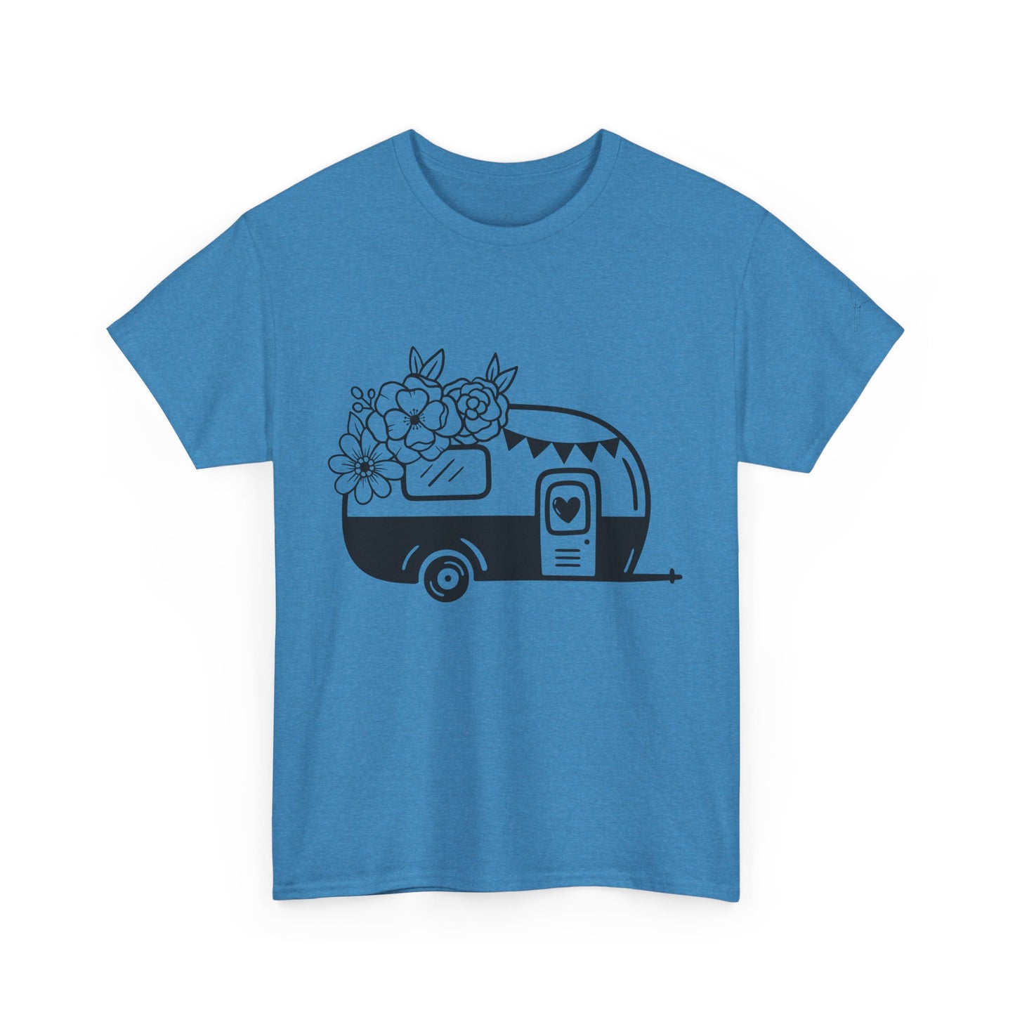 Floral Vintage Camper Tee