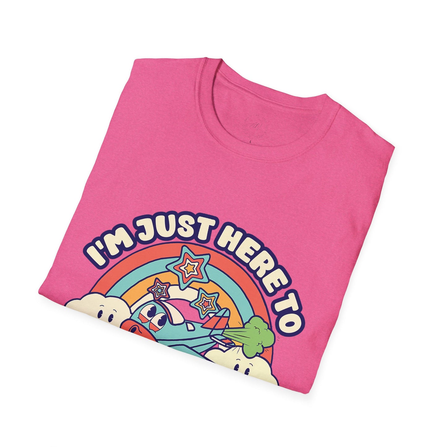 Here To Crop Dust Tee