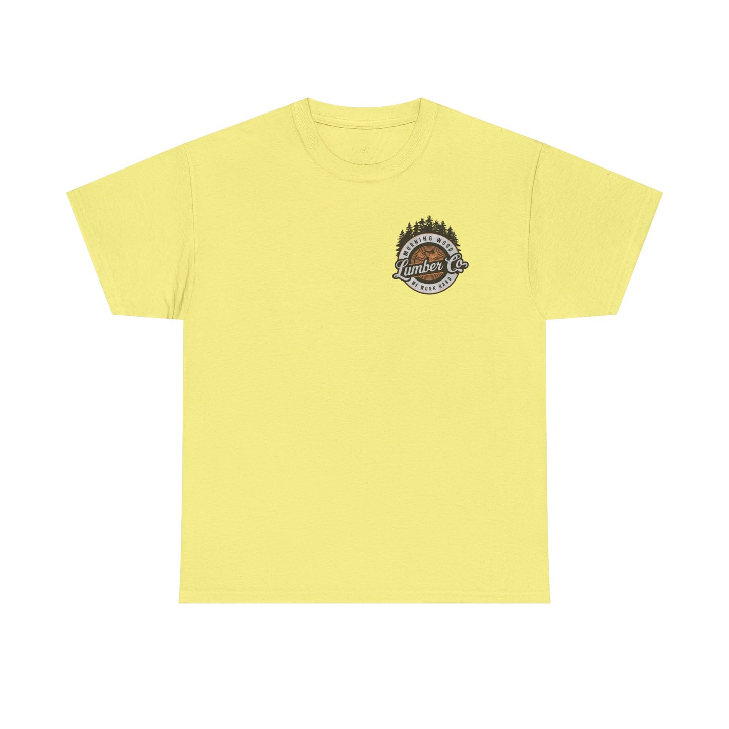 Morning Wood Lumber Co unisex tee
