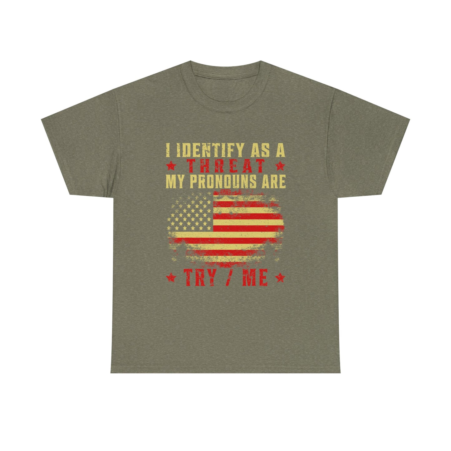 I Identify as a Threat Tee
