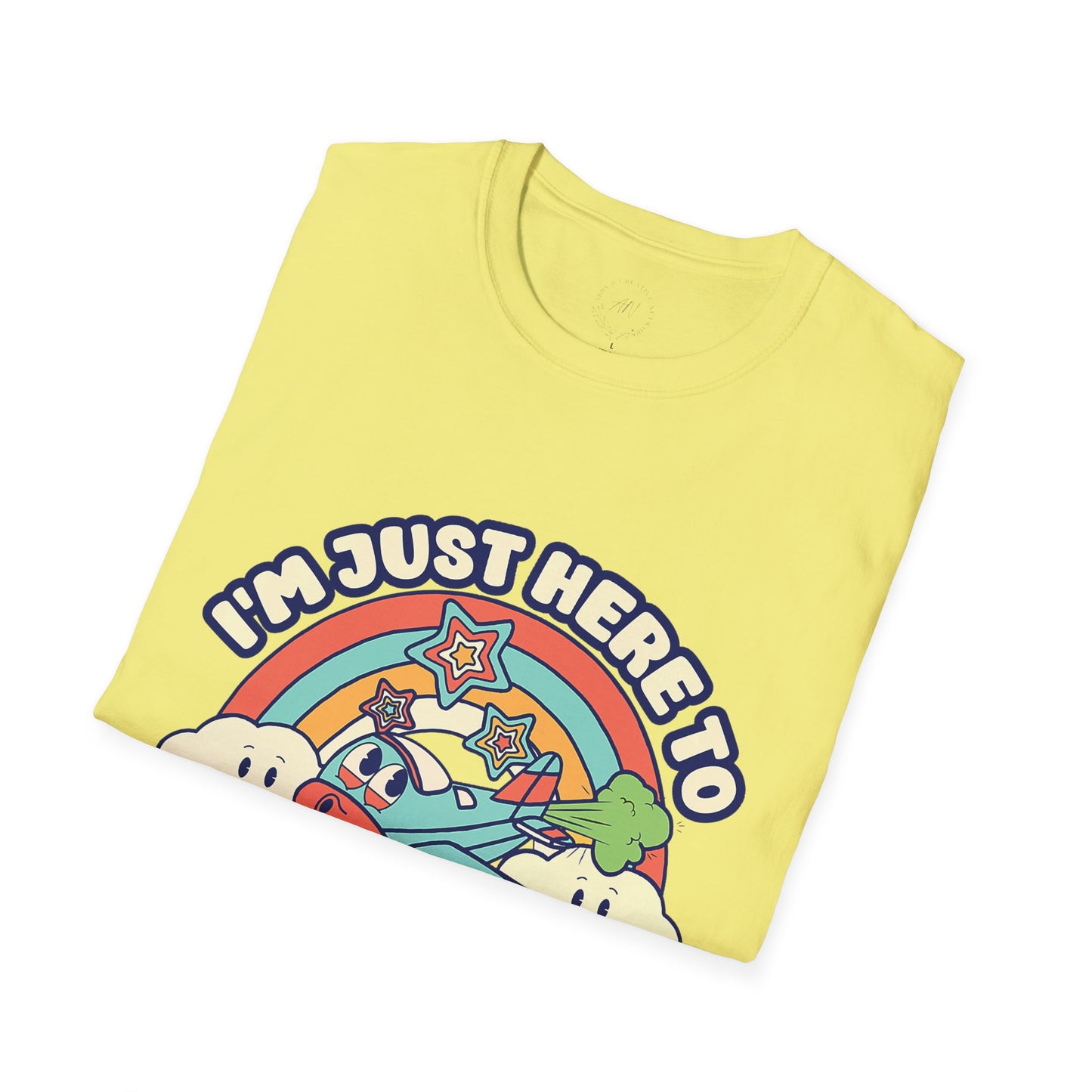 Here To Crop Dust Tee