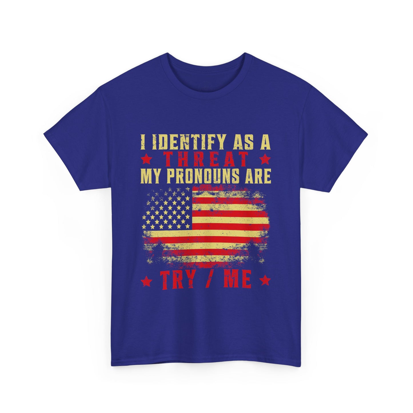 I Identify as a Threat Tee