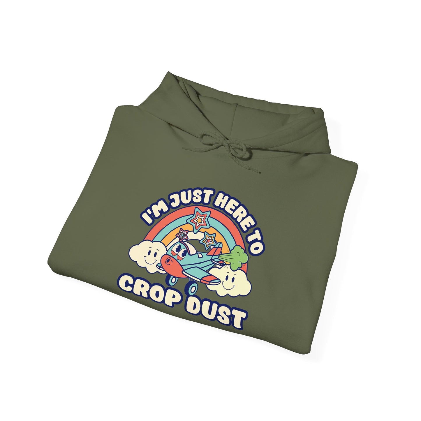 Funny Crop Dust Hoodie